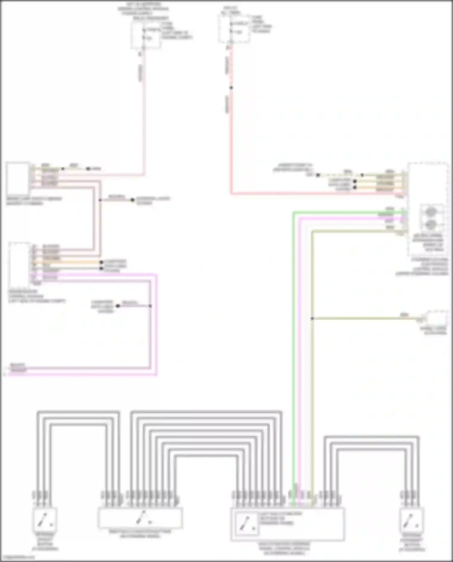 Wiring diagram computer data lines system for Volkswagen Golf Mk8 (2019-2024) (13 of 72)