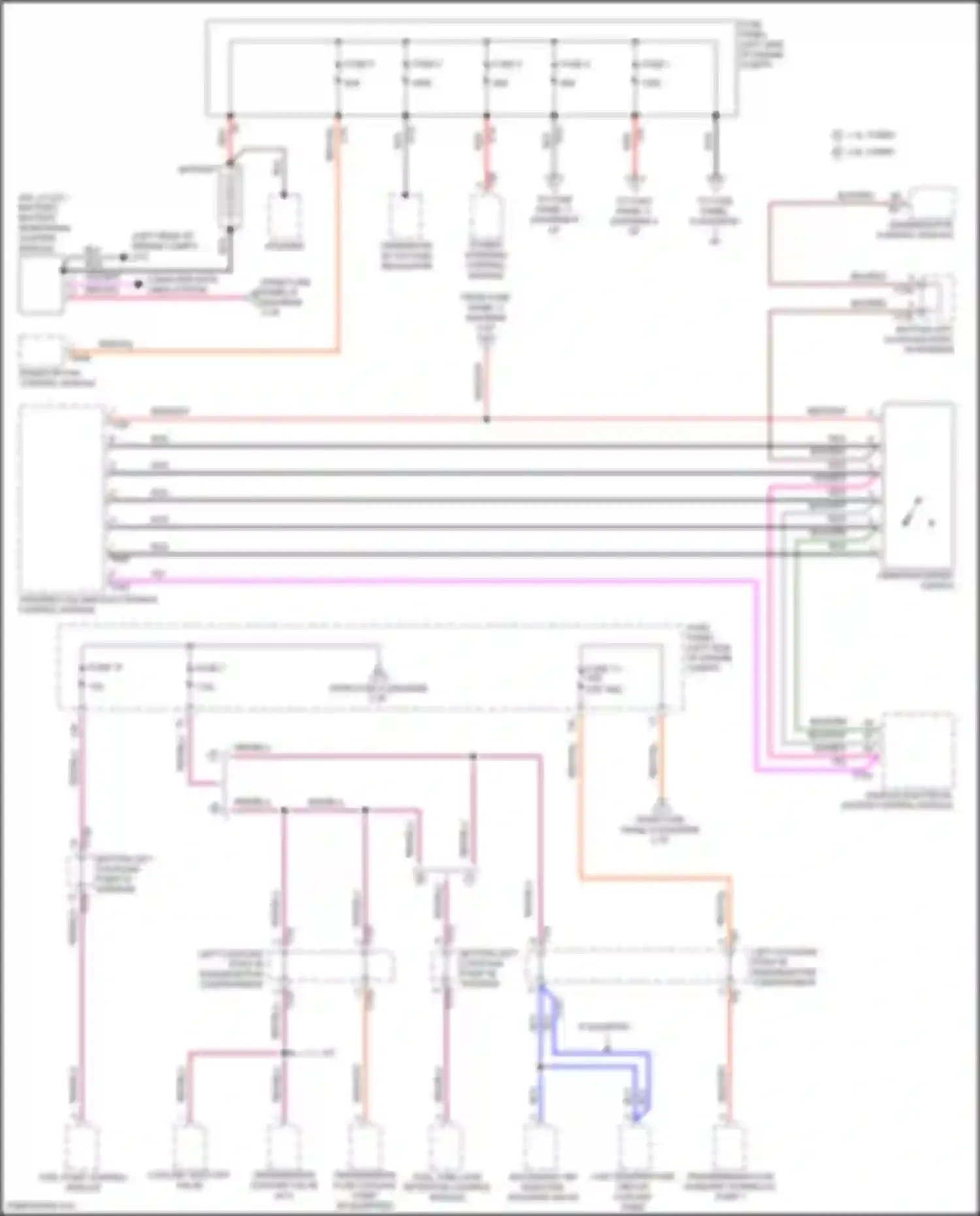 Wiring diagram fuse panel b for Volkswagen Golf Mk8 (2019-2024) (6 of 24)