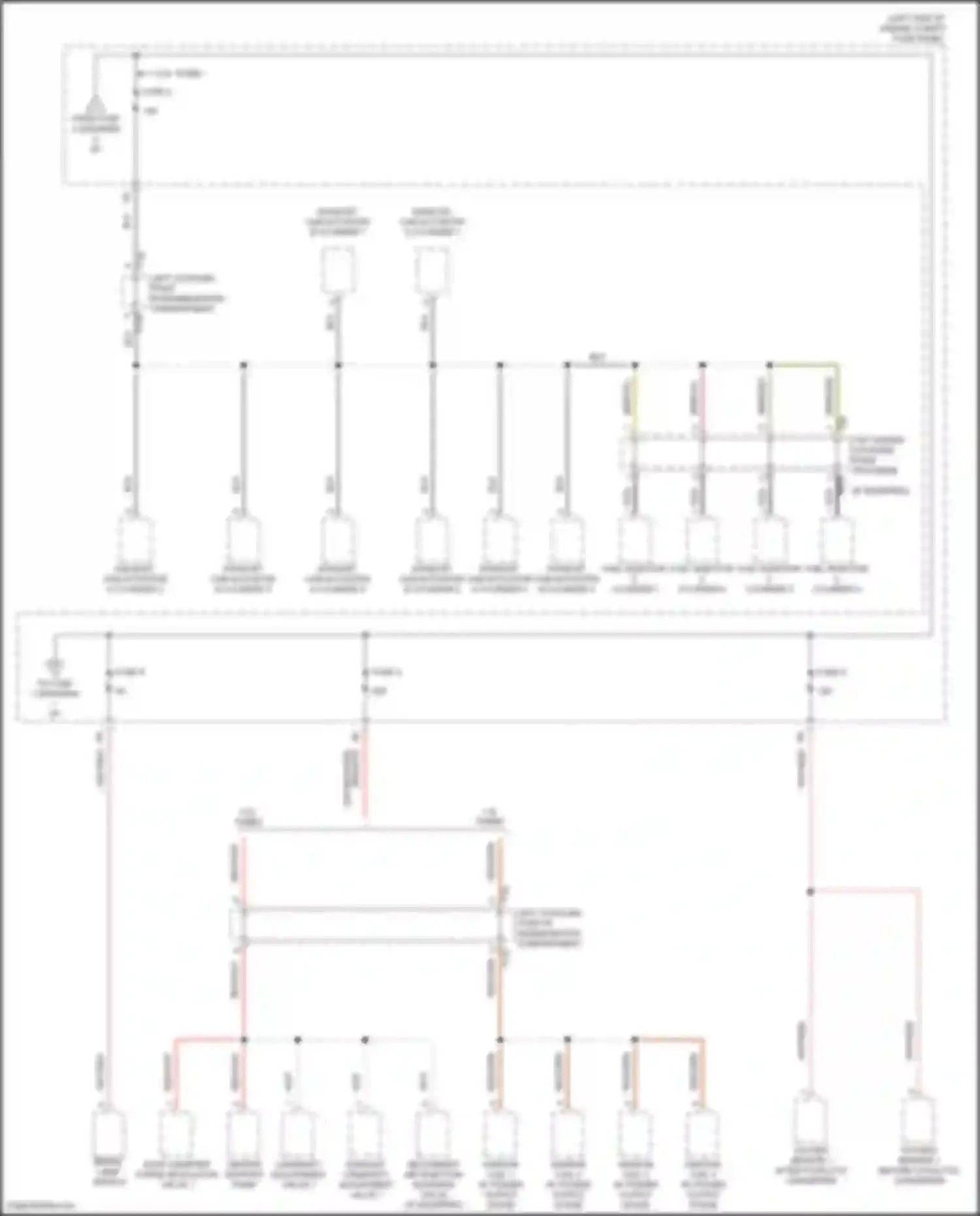 Wiring diagram ignition coil 1 w/ power output stage for Volkswagen Golf Mk8 (2019-2024) (2 of 3)
