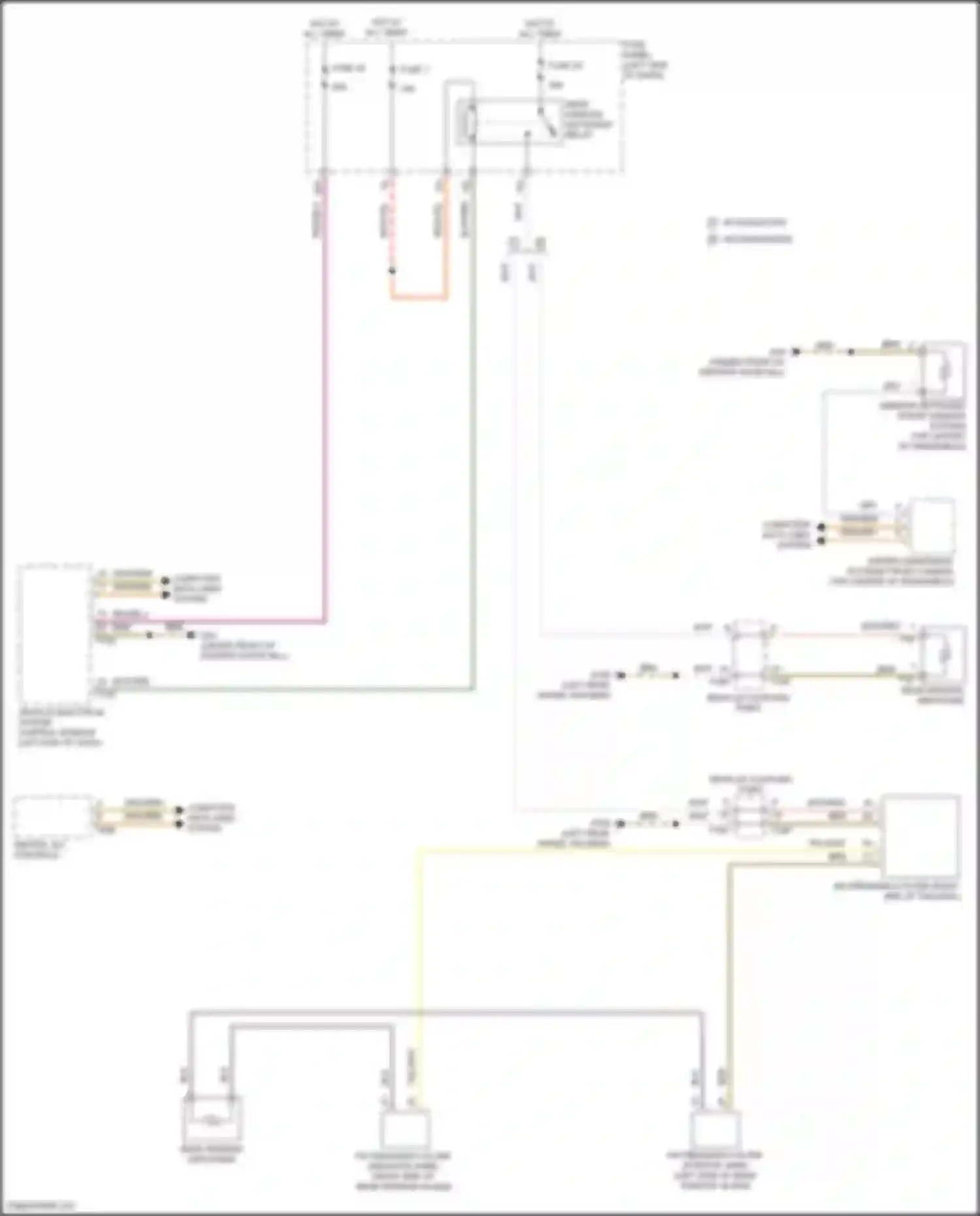 Wiring diagram vehicle electrical system control module for Volkswagen Golf Mk8 (2019-2024) (8 of 36)