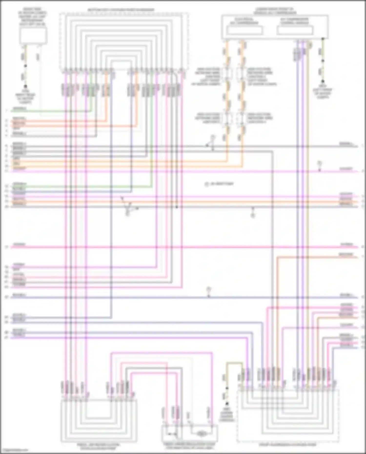 ID.4 Crozz Volkswagen I (2021-2024): Automatic a/c circuit, 3-zone (4 of 6)