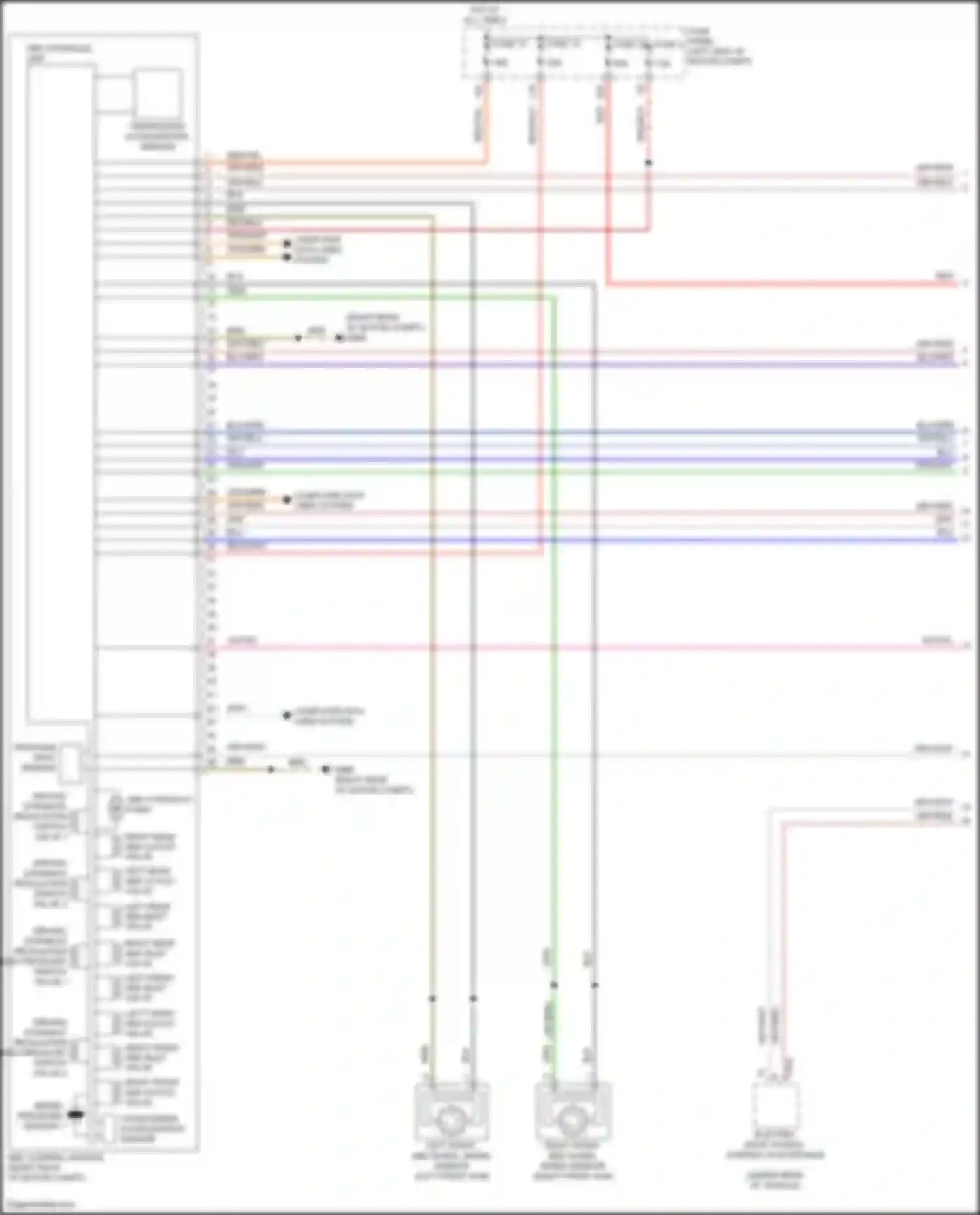 ID.4 X Volkswagen I (2020-2024): Anti-lock brakes circuit (1 of 3)
