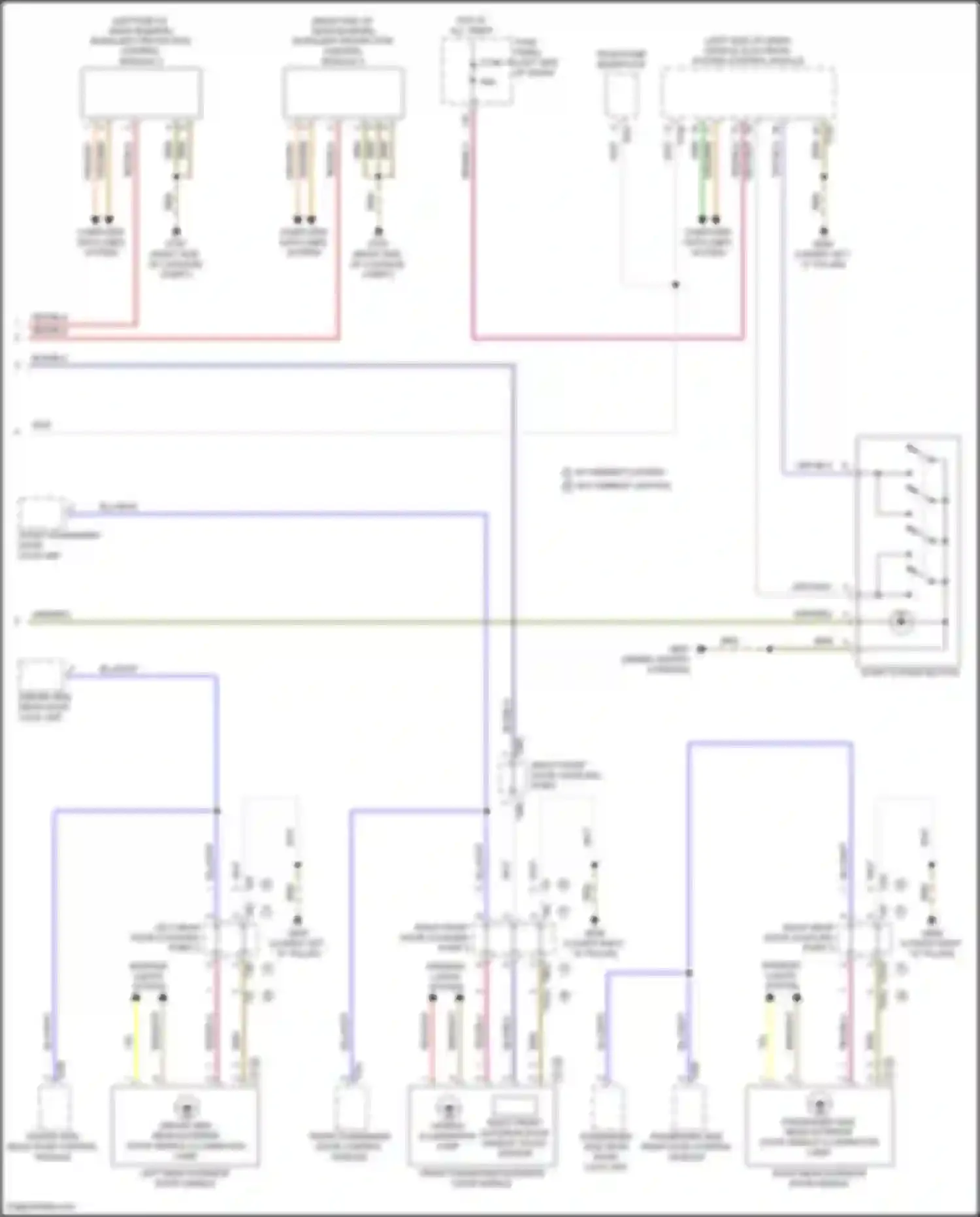 ID.4 X Volkswagen I (2020-2024): Access/start circuit (2 of 2)