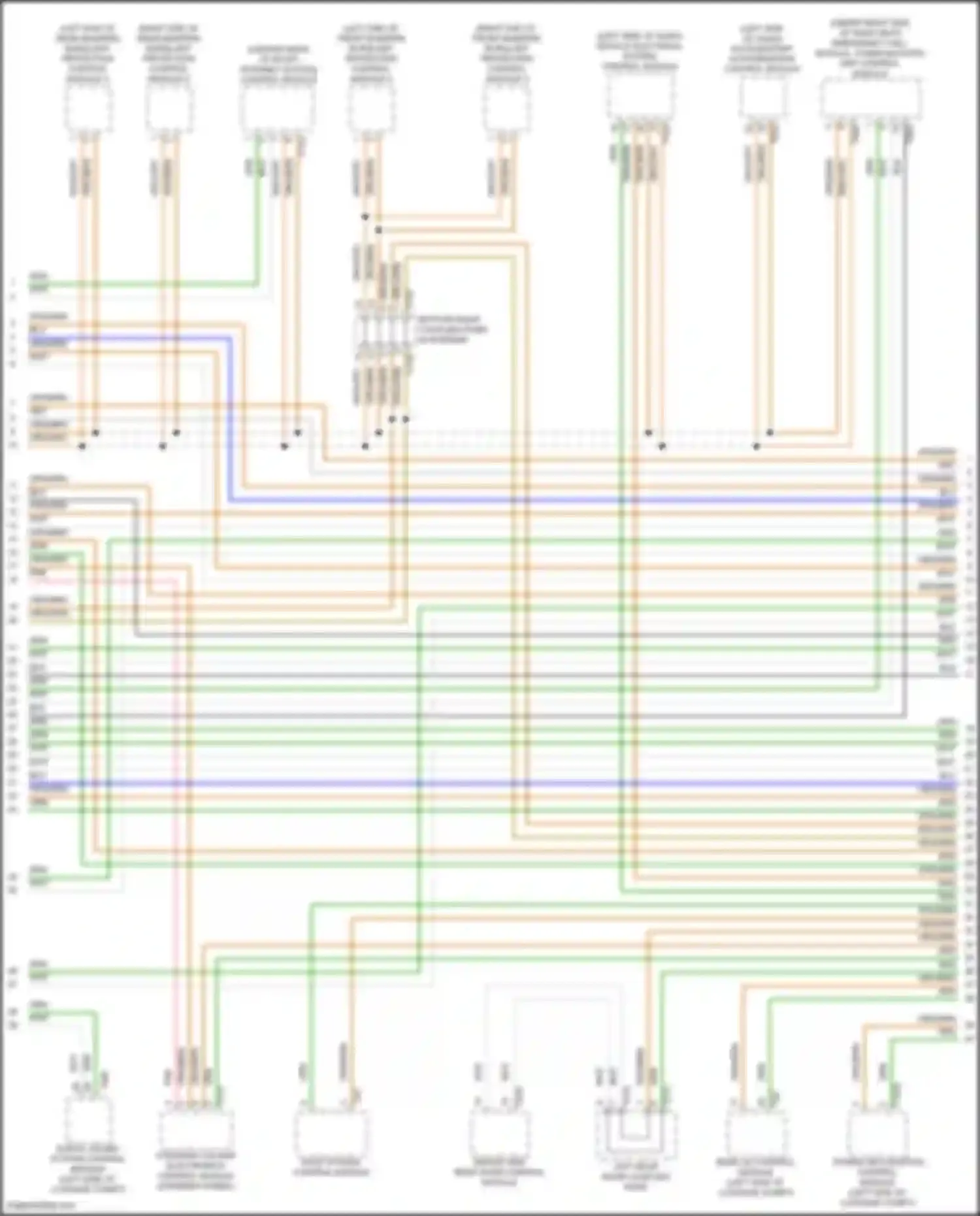 ID.4 X Volkswagen I (2020-2024): Computer data lines circuit (2 of 6)