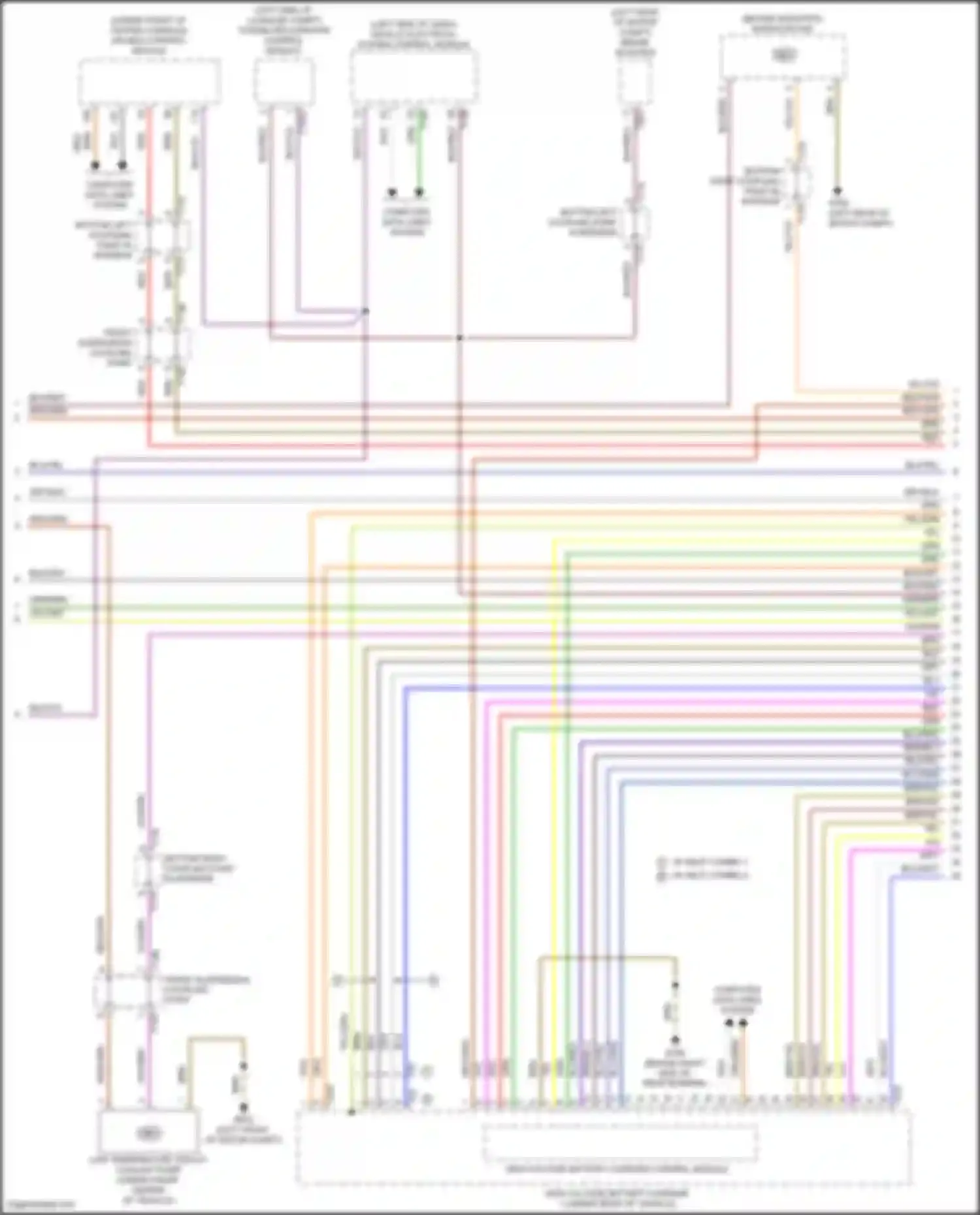ID.4 X Volkswagen I (2020-2024): Wiring diagram engine performance elecric (2 of 14)