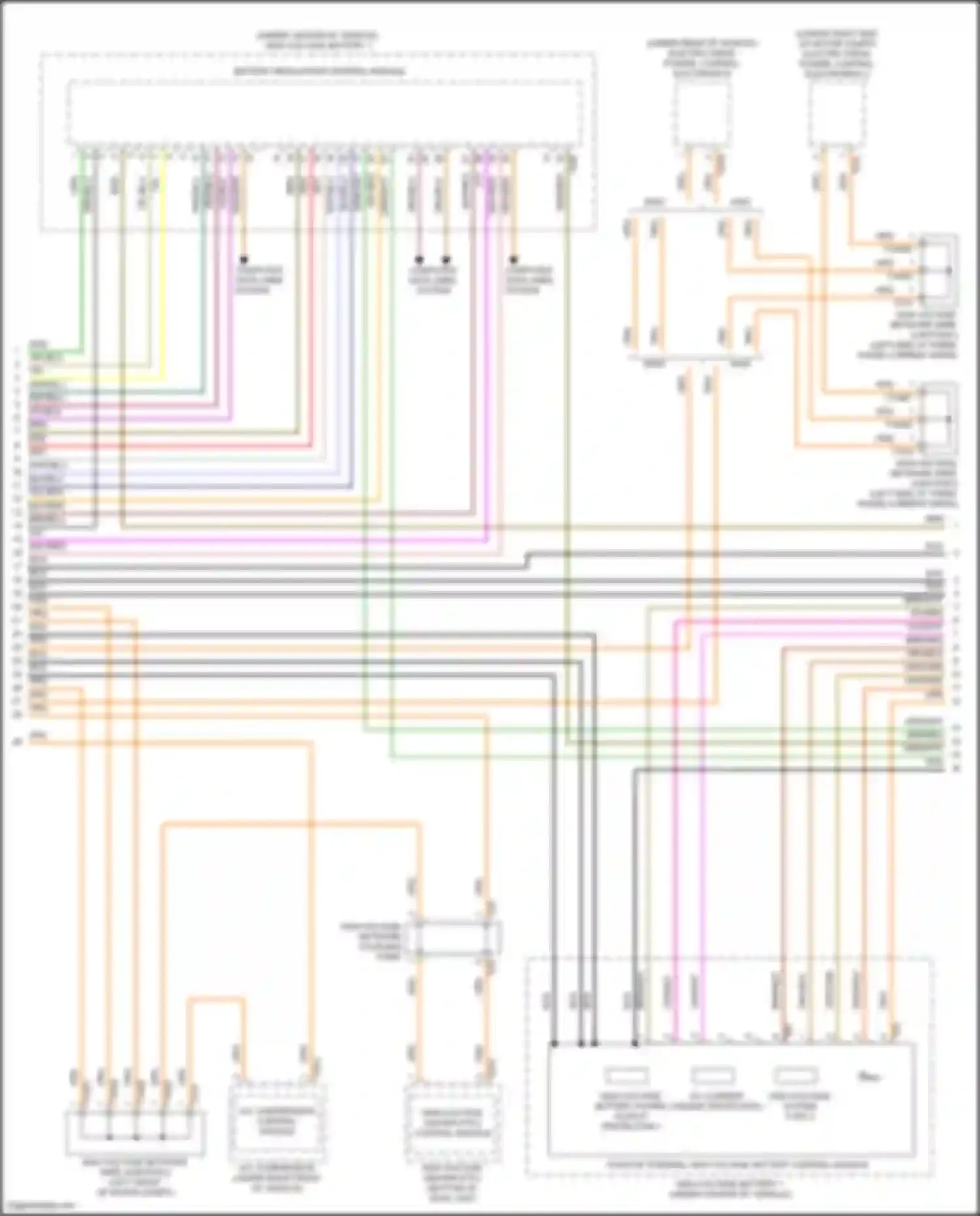 ID.4 X Volkswagen I (2020-2024): Wiring diagram engine performance elecric (6 of 14)