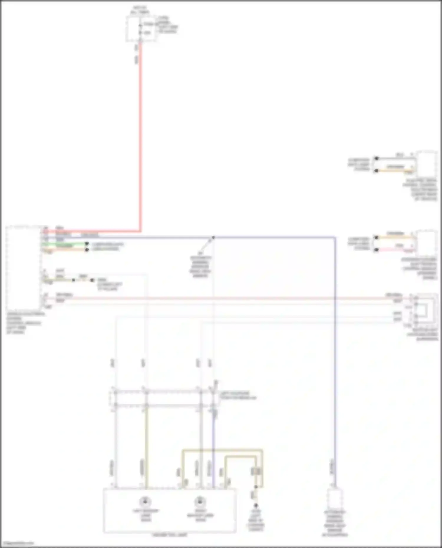 ID.4 X Volkswagen I (2020-2024): Backup lamps circuit