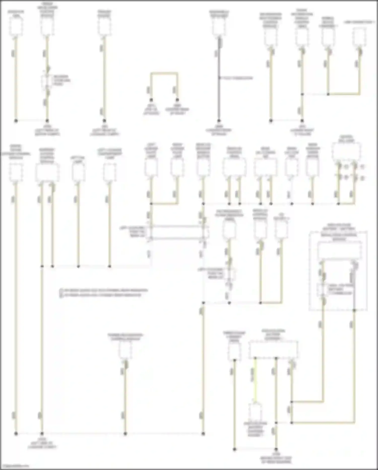 ID.4 X Volkswagen I (2020-2024): Ground distribution circuit (2 of 6)