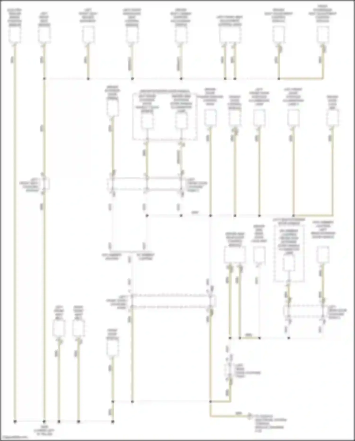 ID.4 X Volkswagen I (2020-2024): Ground distribution circuit (4 of 6)