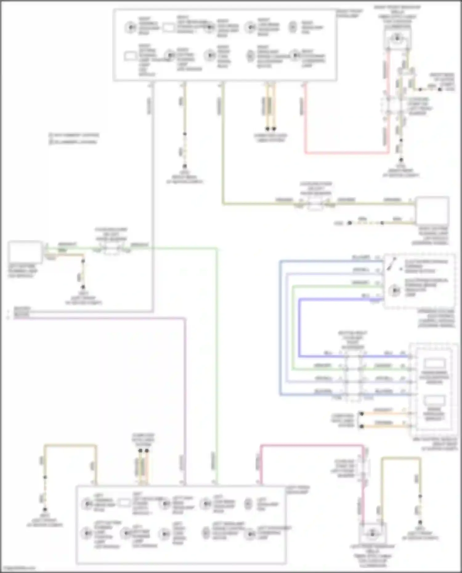 ID.4 X Volkswagen I (2020-2024): Headlights circuit (2 of 2)