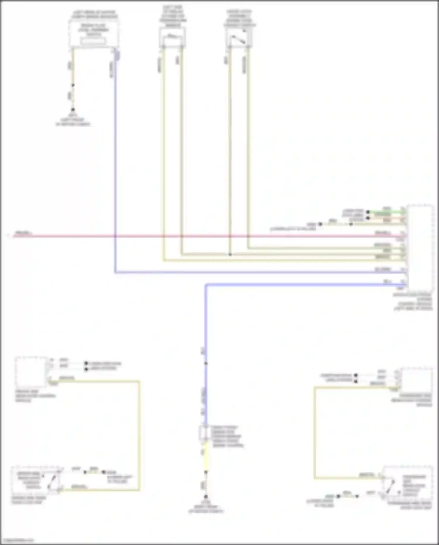 ID.4 X Volkswagen I (2020-2024): Instrument cluster circuit (2 of 2)