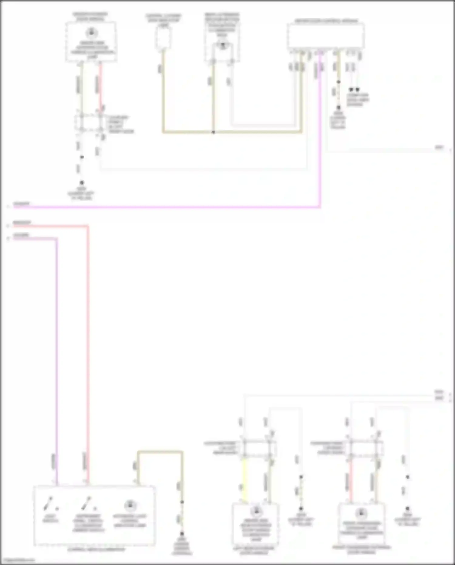 ID.4 X Volkswagen I (2020-2024): Instrument illumination circuit (3 of 4)