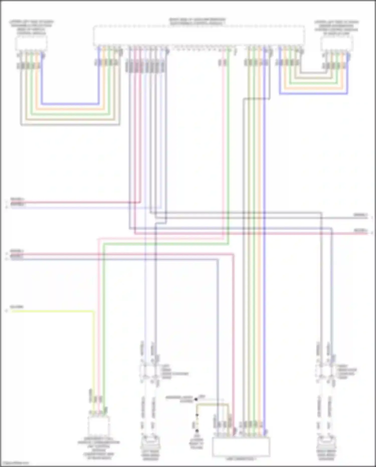 ID.4 X Volkswagen I (2020-2024): Navigation circuit, w/o amplifier (2 of 3)