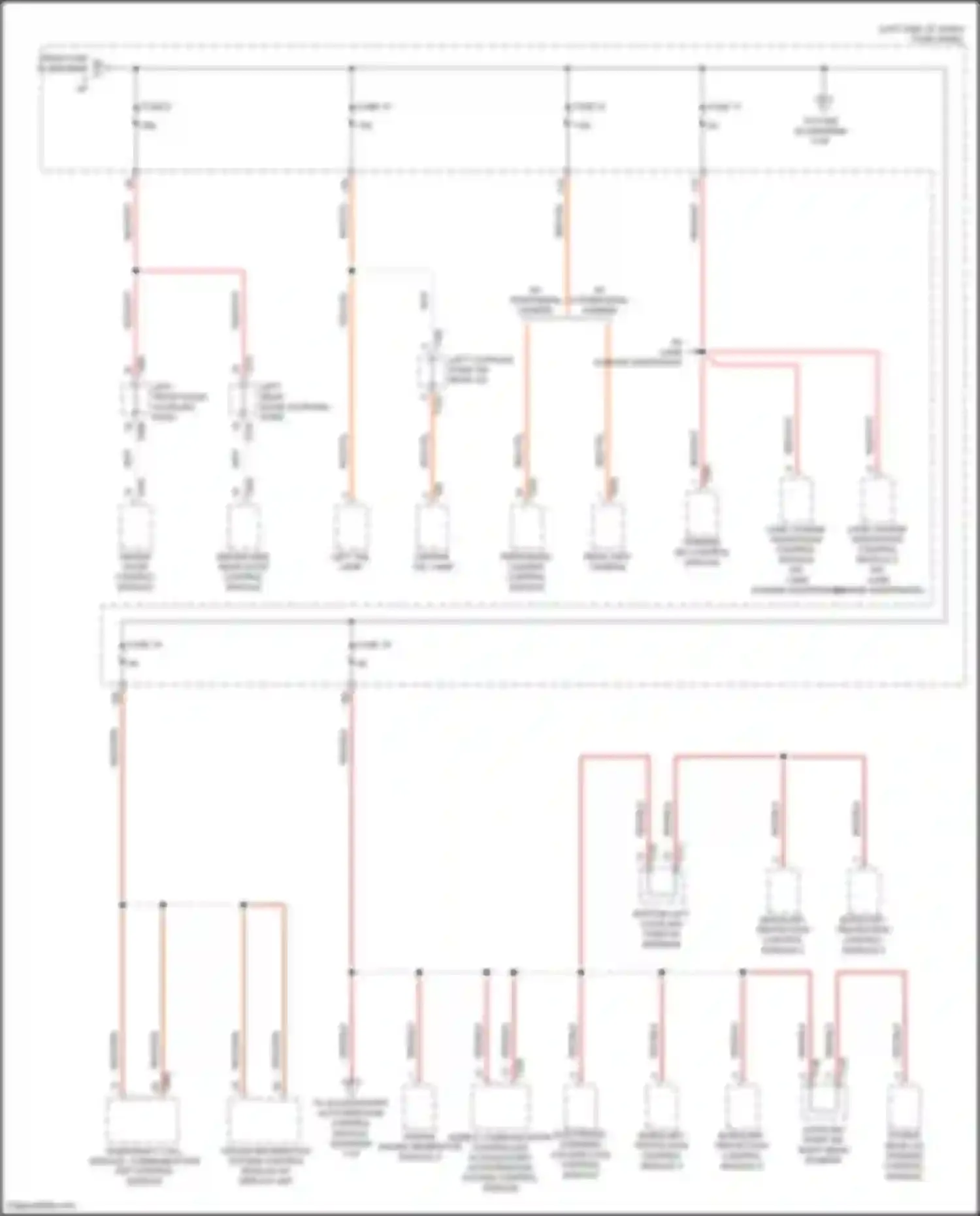 ID.4 X Volkswagen I (2020-2024): Power distribution circuit (3 of 7)