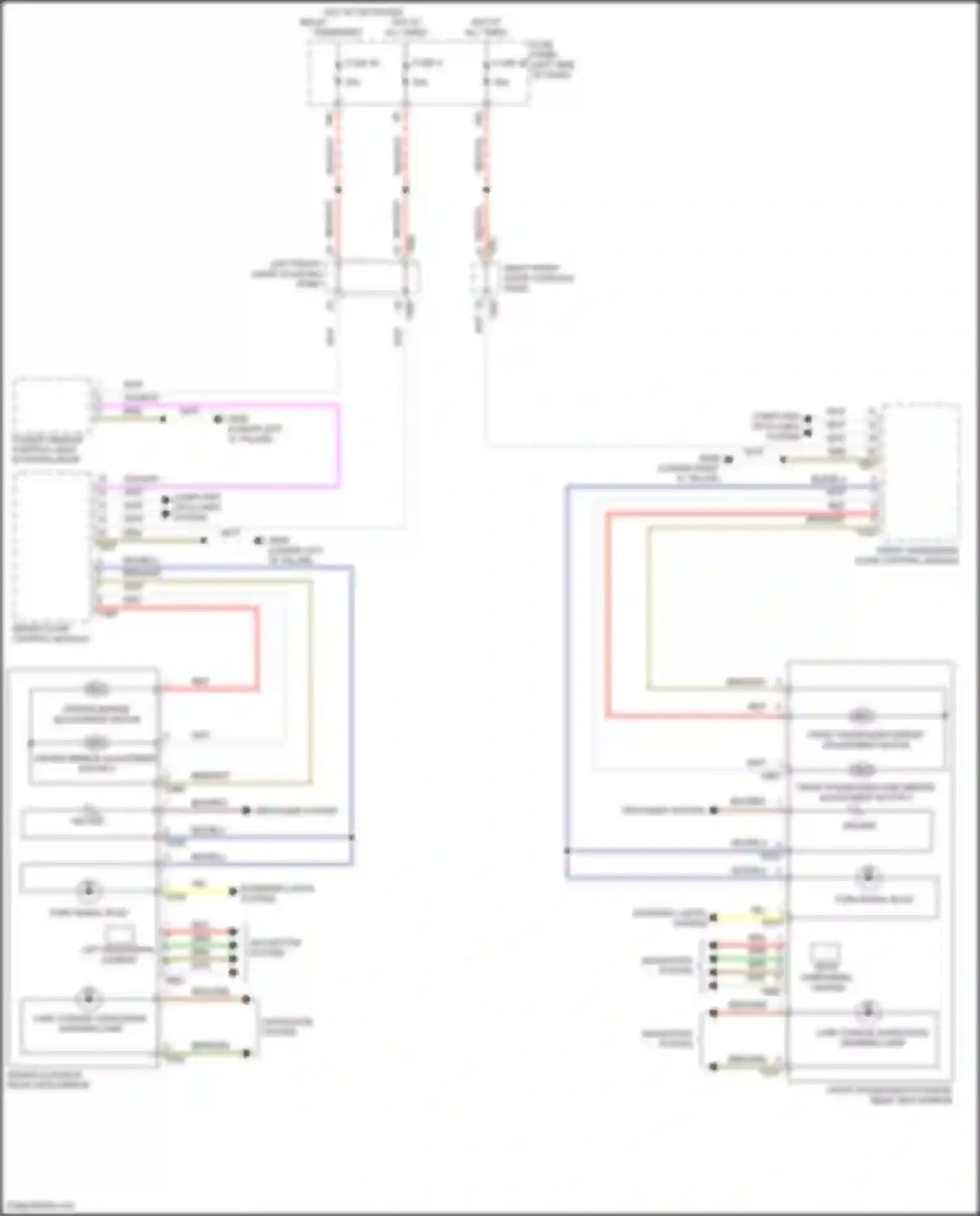ID.4 X Volkswagen I (2020-2024): Power mirrors circuit
