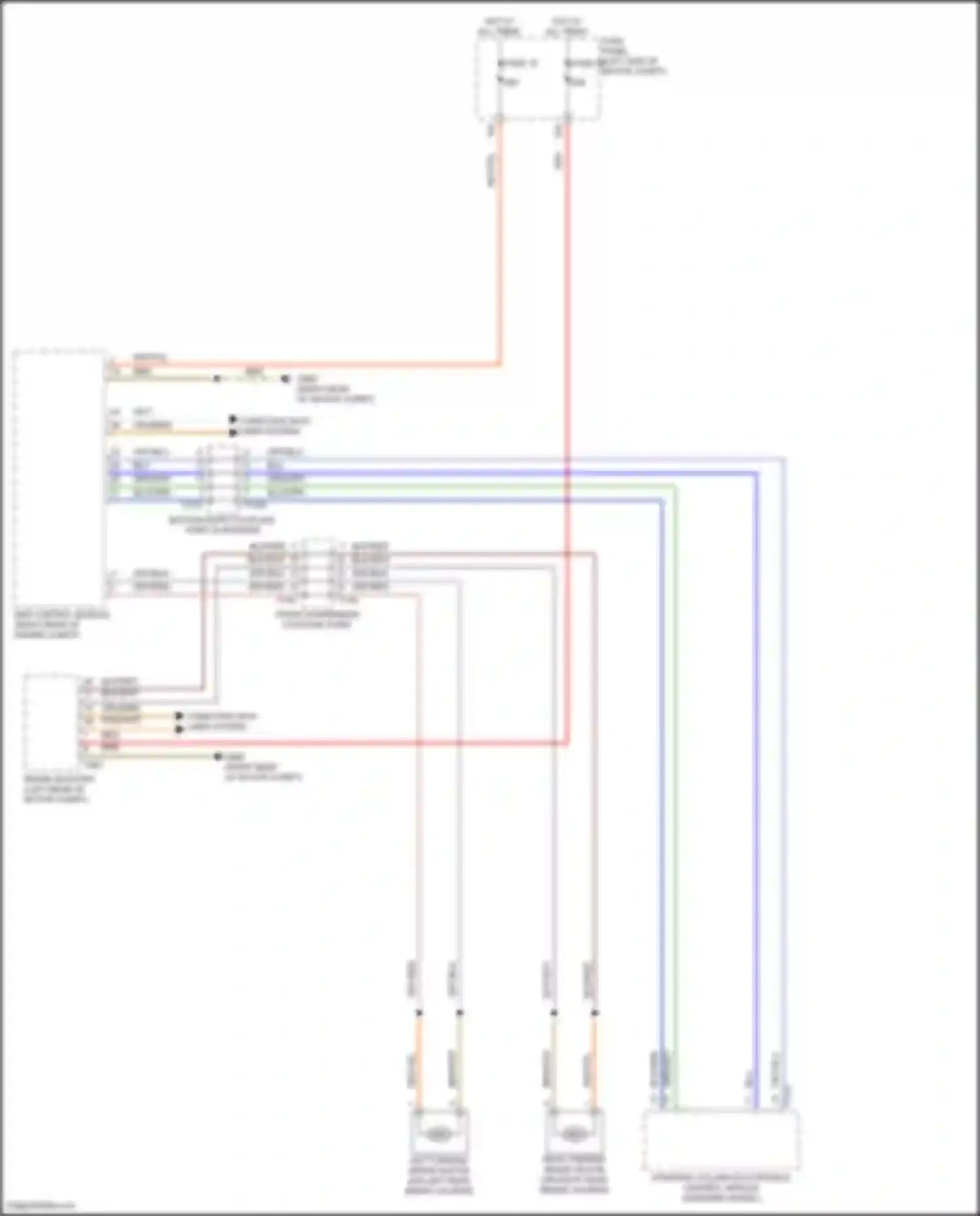 ID.4 X Volkswagen I (2020-2024): Park brake release circuit