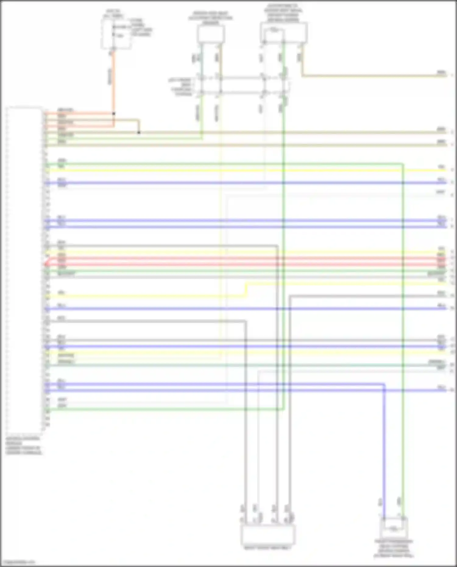 ID.4 X Volkswagen I (2020-2024): Supplemental restraints circuit (1 of 5)