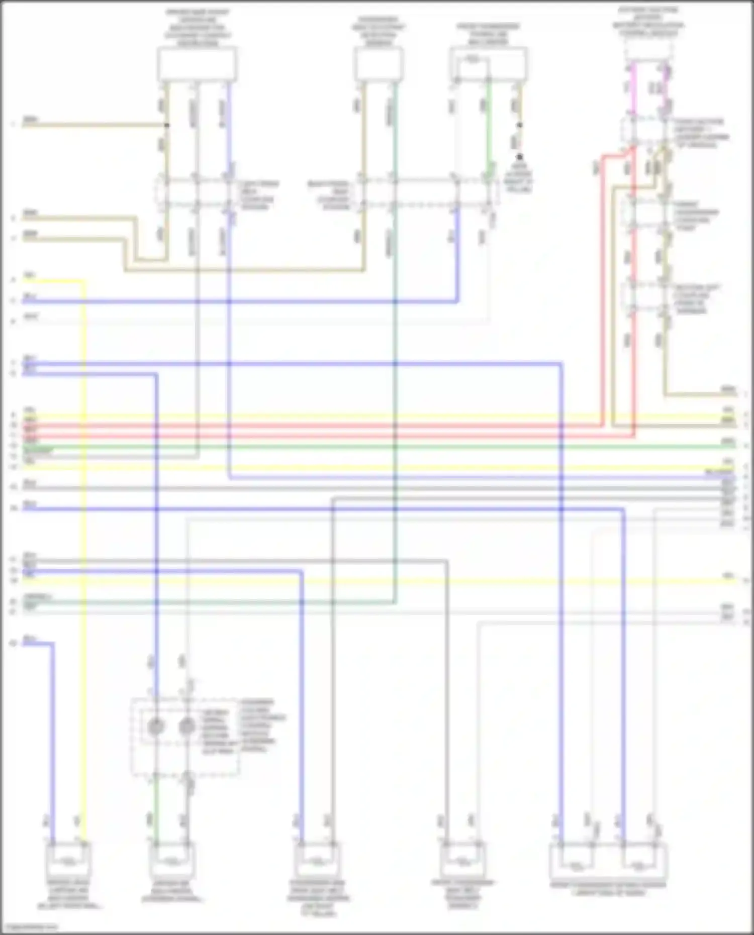 ID.4 X Volkswagen I (2020-2024): Supplemental restraints circuit (2 of 5)
