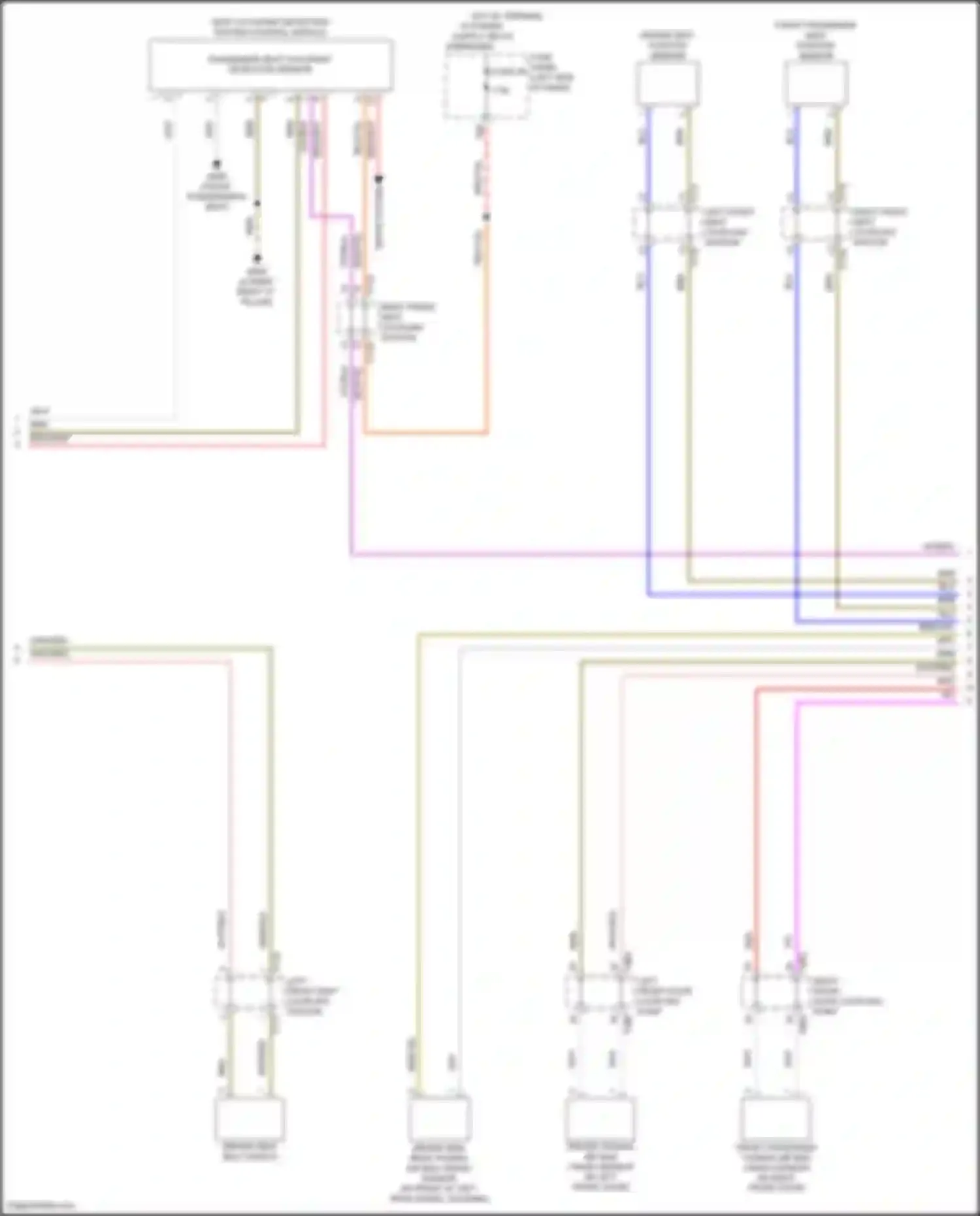 ID.4 X Volkswagen I (2020-2024): Supplemental restraints circuit (4 of 5)
