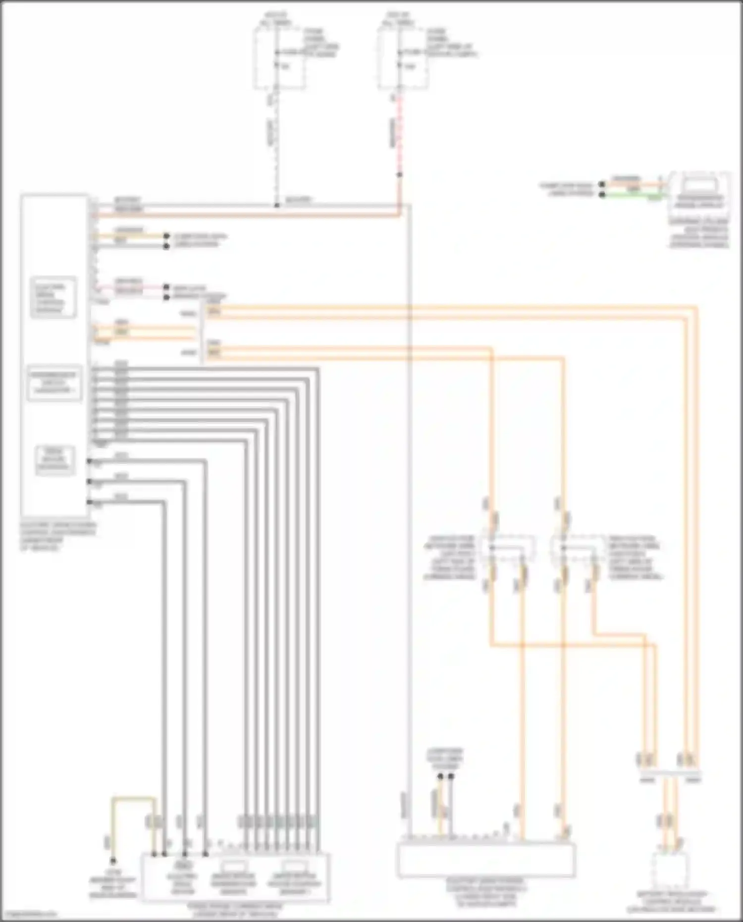 ID.4 X Volkswagen I (2020-2024): Transmission circuit