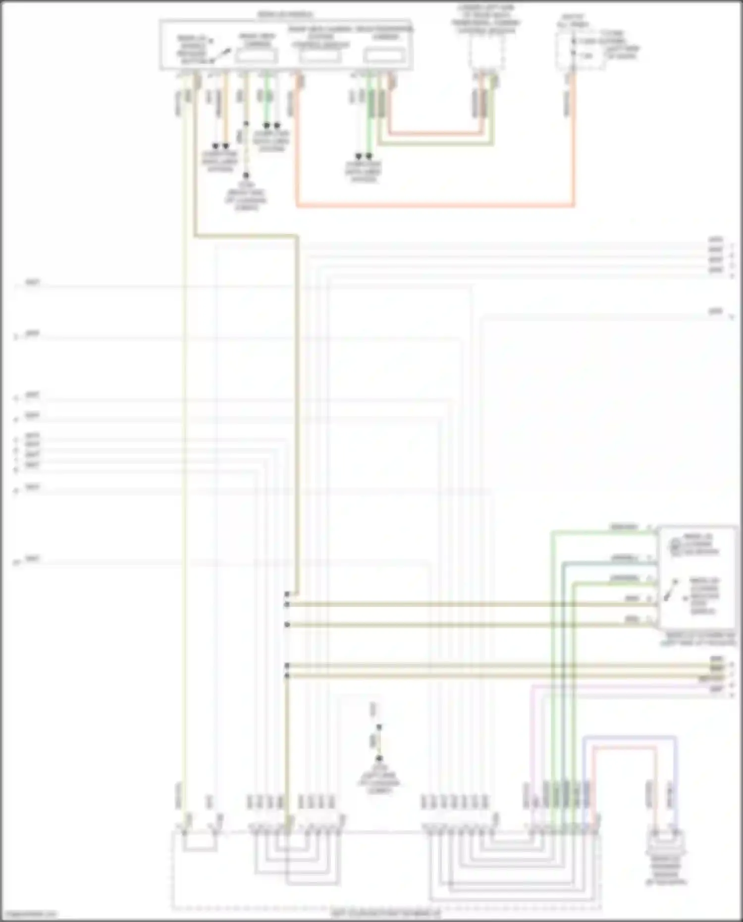 ID.4 X Volkswagen I (2020-2024): Trunk & fuel door release circuit (2 of 3)