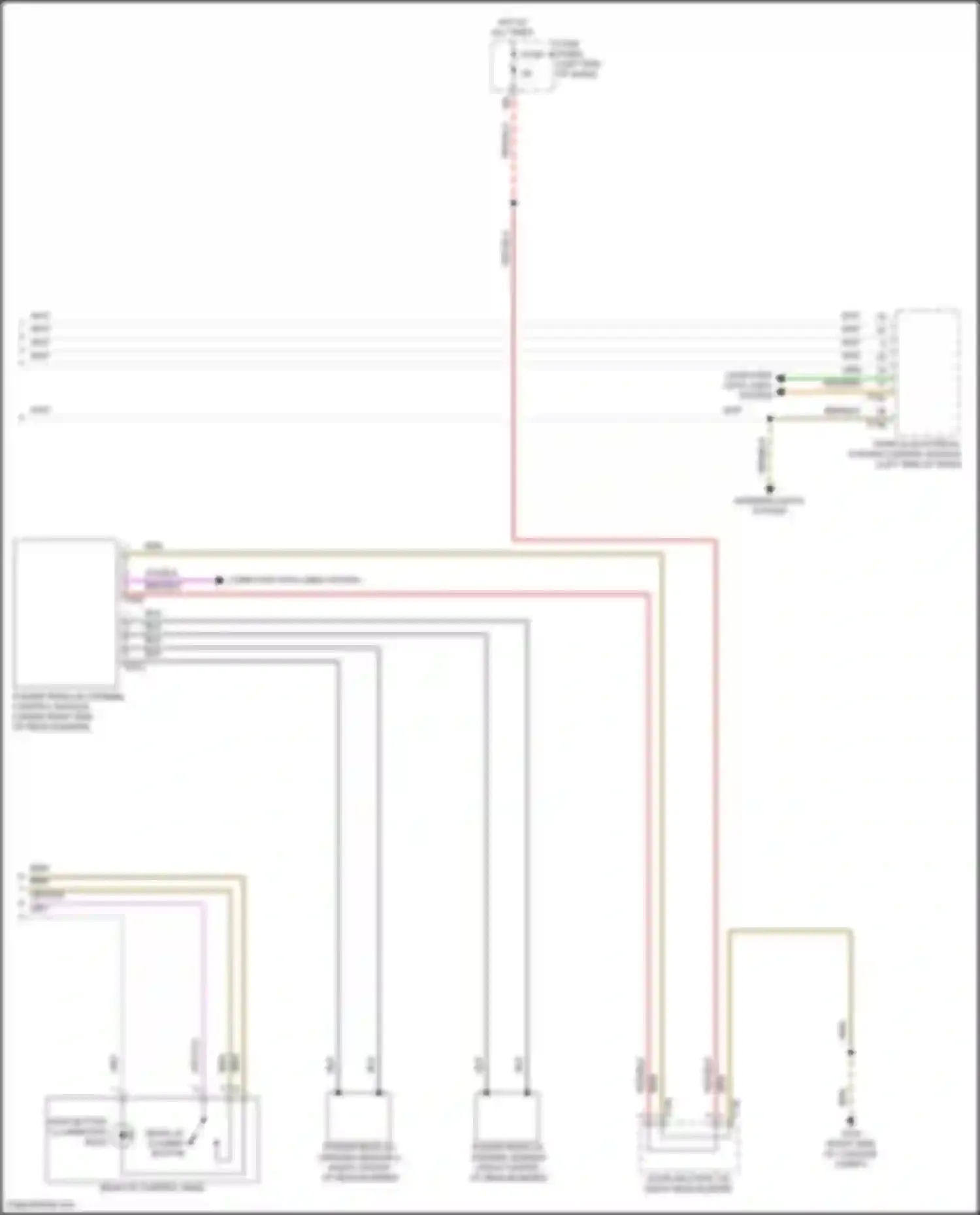 ID.4 X Volkswagen I (2020-2024): Trunk & fuel door release circuit (3 of 3)