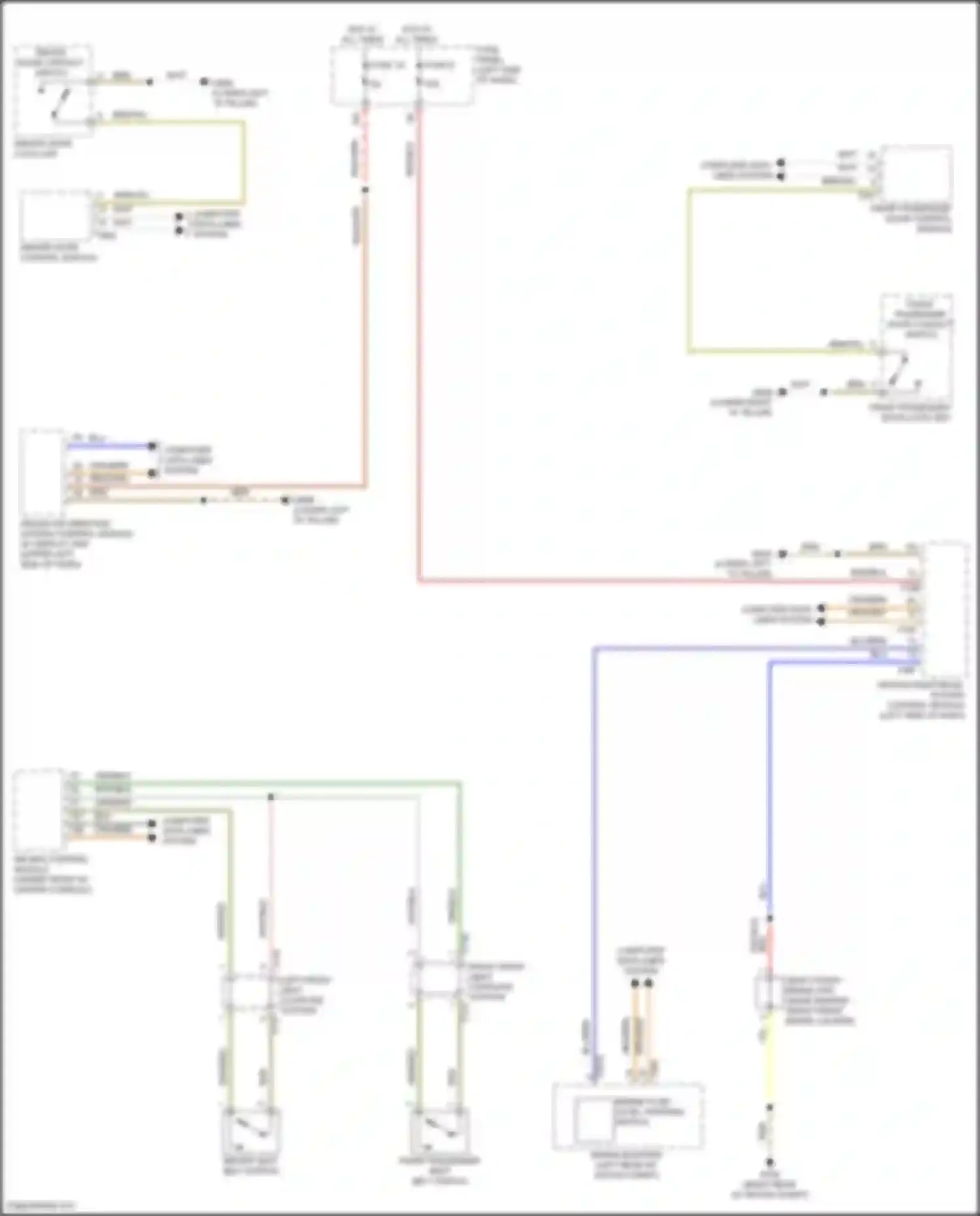 ID.4 X Volkswagen I (2020-2024): Warning systems circuit