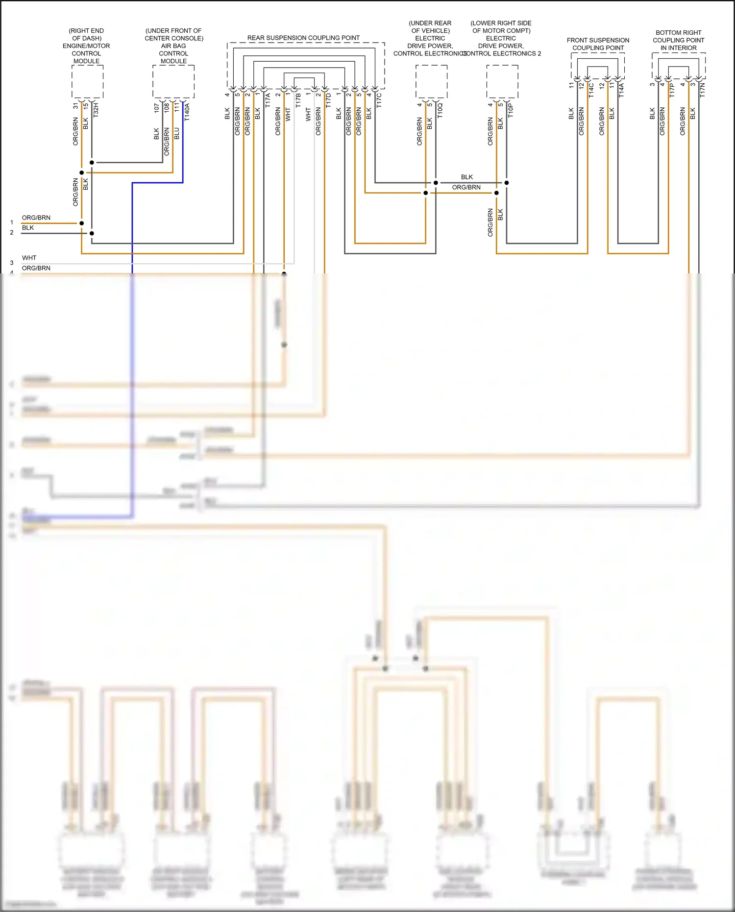 Wiring diagram battery control module for Volkswagen ID.4 X I (2020-2024) (1 of 1)