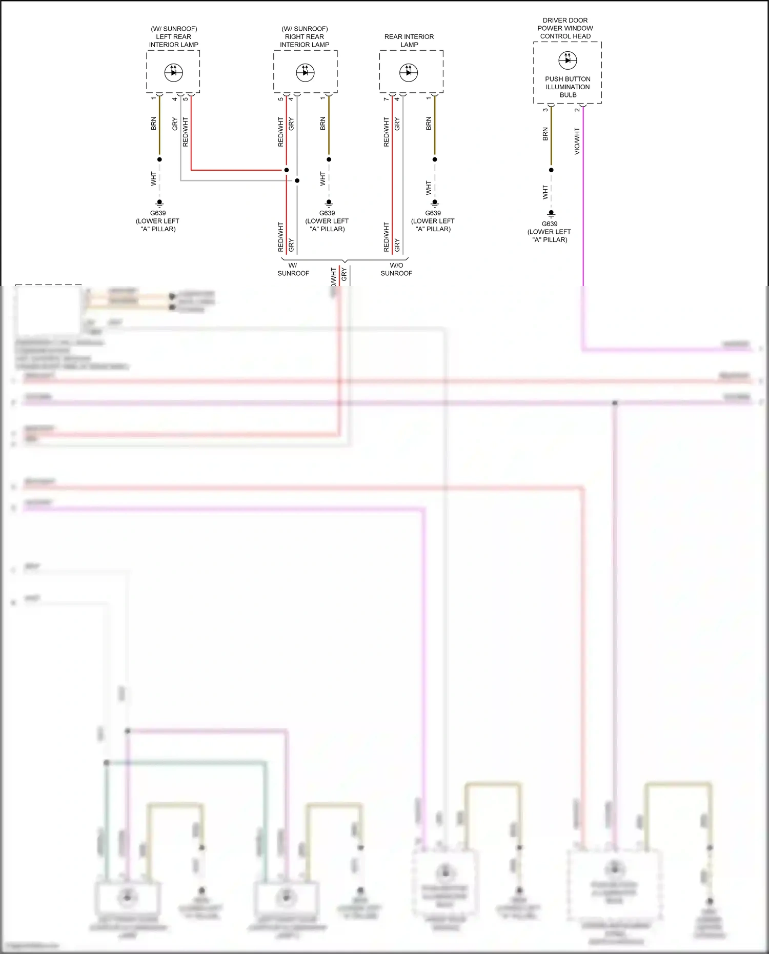 Wiring diagram center instrument panel switch module for Volkswagen ID.4 X I (2020-2024) (4 of 11)