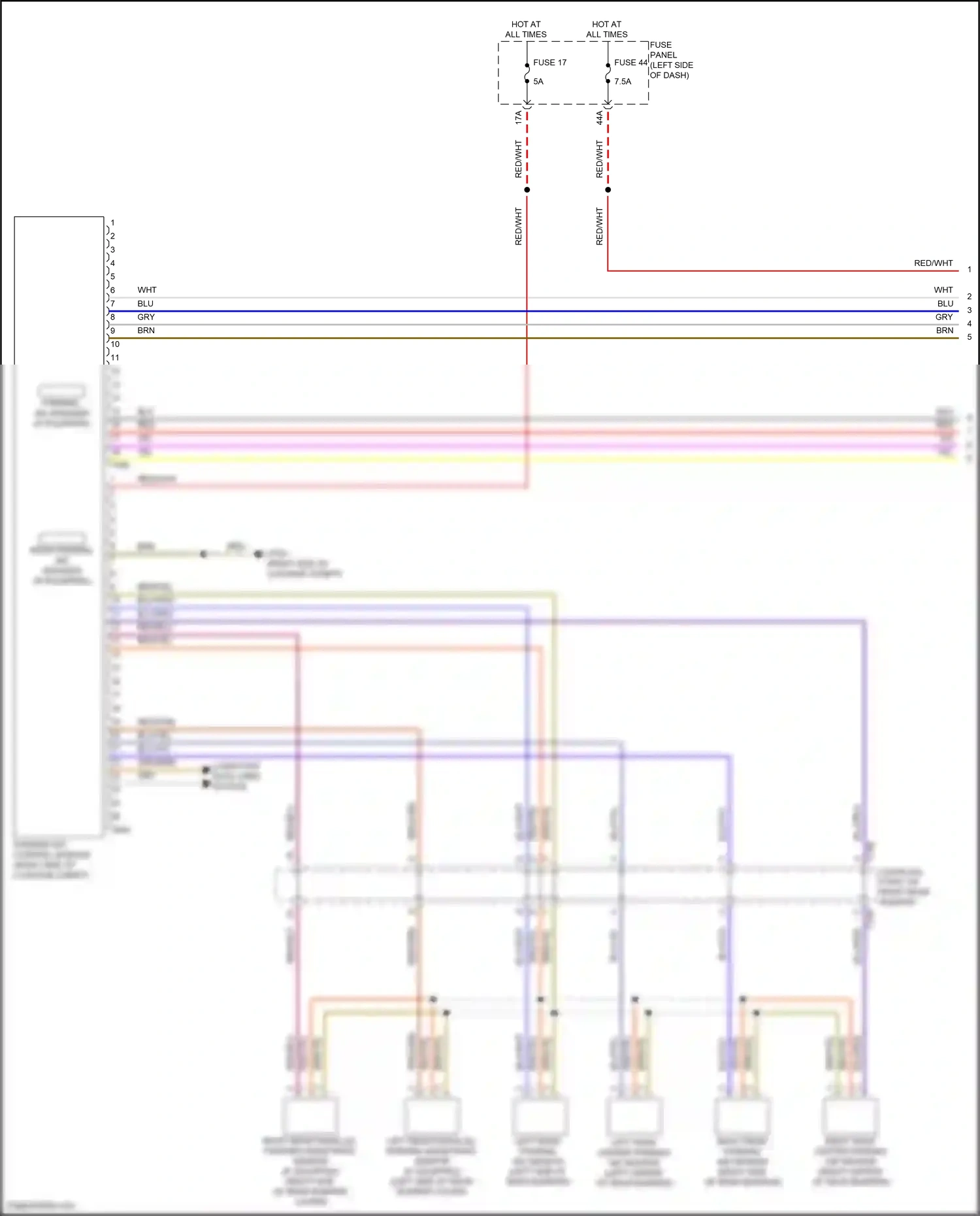 Wiring diagram computer data lines system for Volkswagen ID.4 X I (2020-2024) (47 of 84)