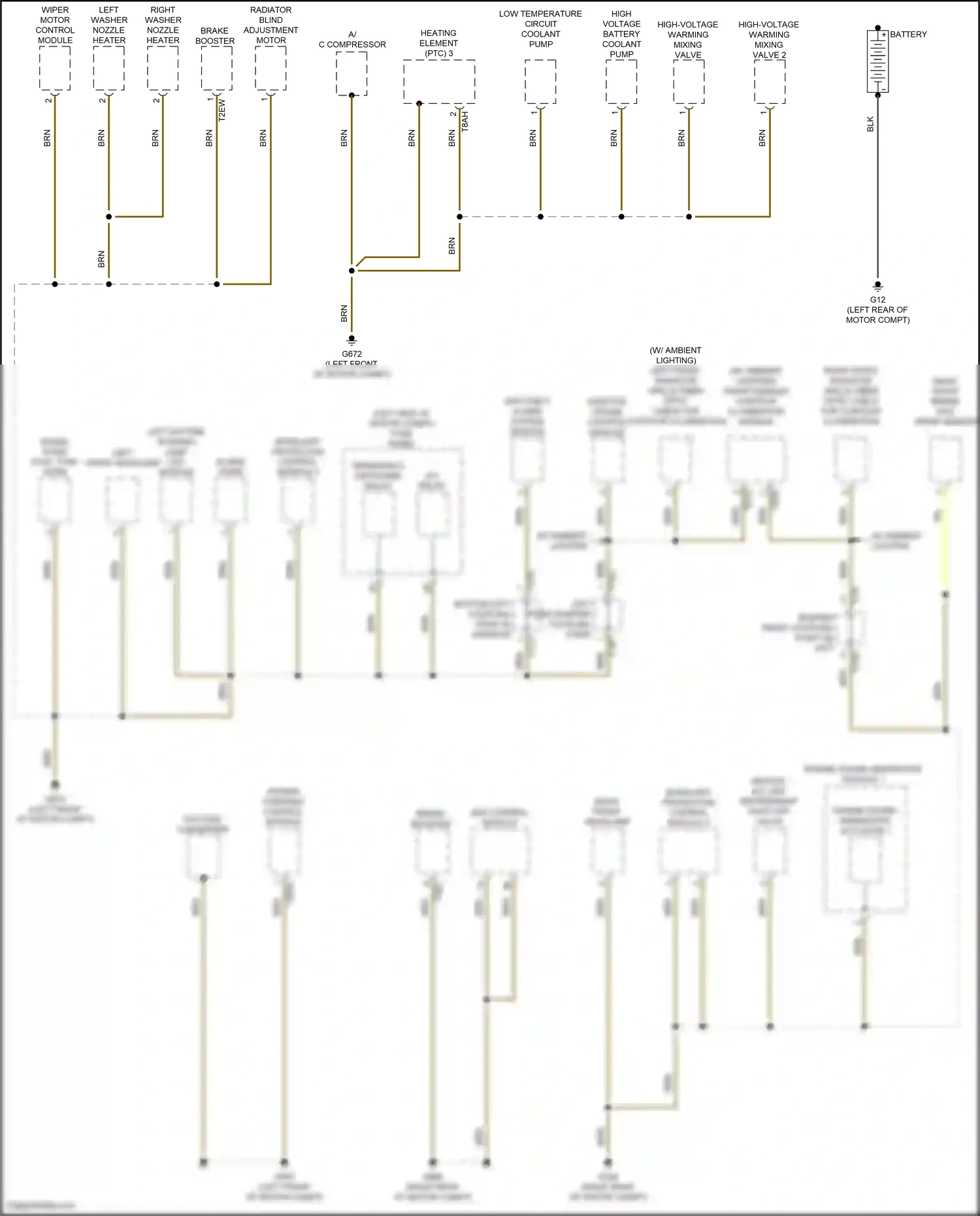 Wiring diagram fuse panel b for Volkswagen ID.4 X I (2020-2024) (13 of 18)