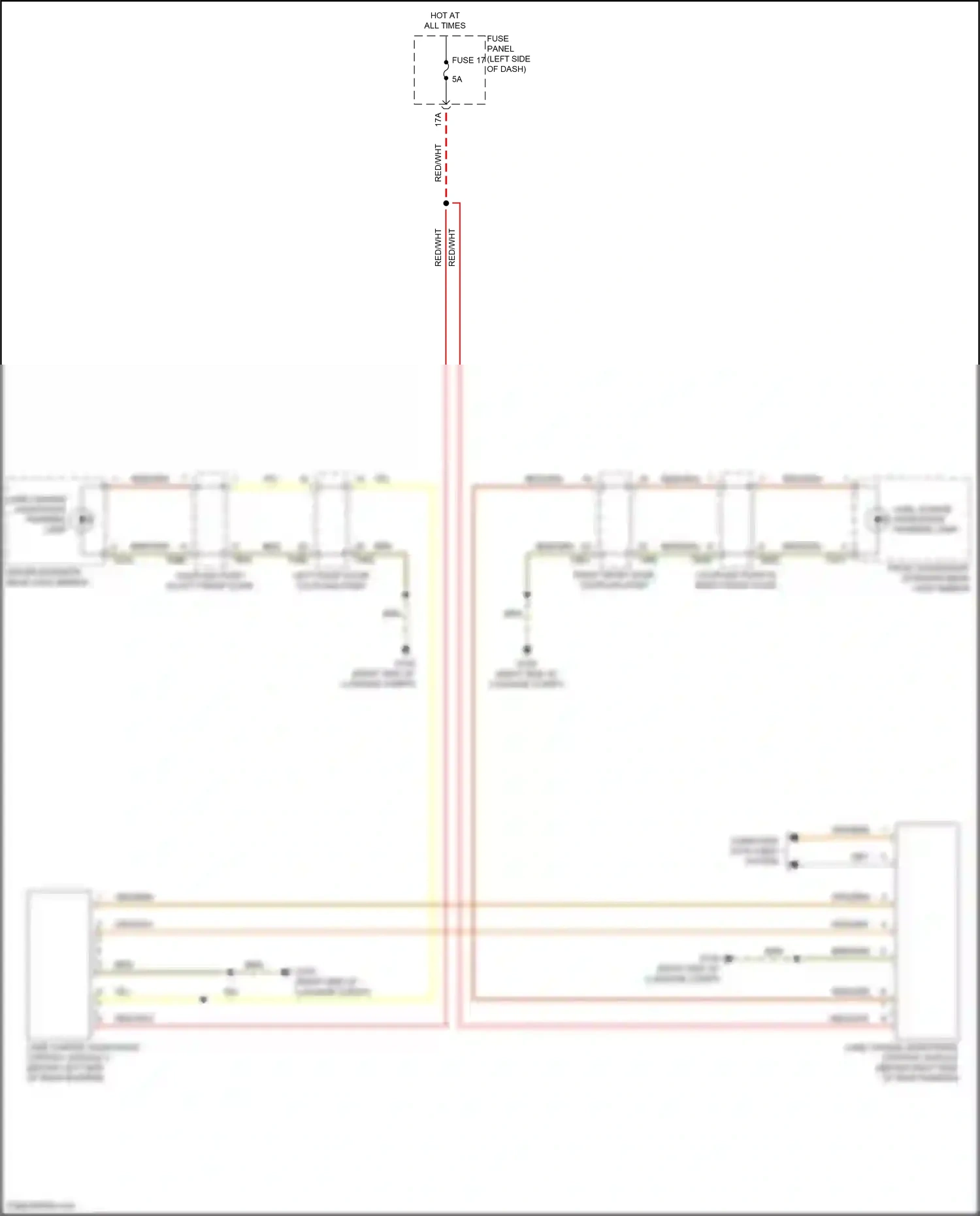 Wiring diagram fuse panel c for Volkswagen ID.4 X I (2020-2024) (35 of 61)