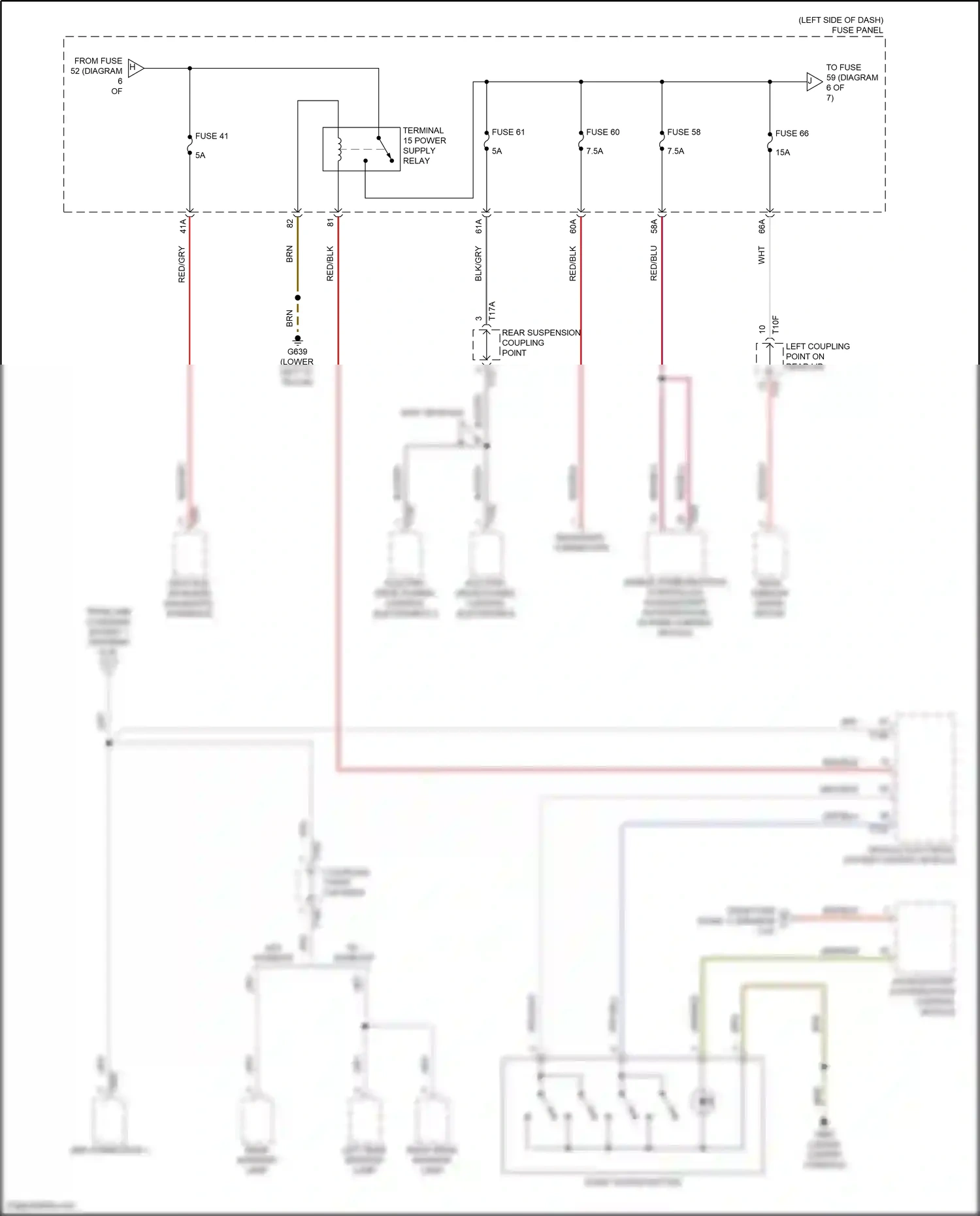 Wiring diagram mobile communication controlled access/start authorization system control module for Volkswagen ID.4 X I (2020-2024) (3 of 3)