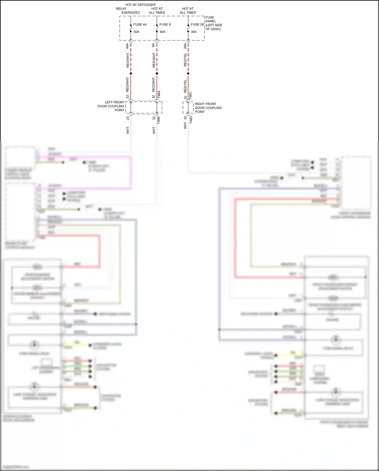Wiring diagram right peripheral camera for Volkswagen ID.4 X I (2020-2024) (3 of 3)