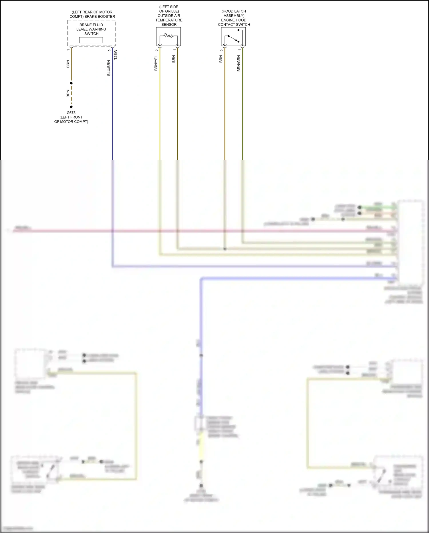 Wiring diagram vehicle electrical system control module for Volkswagen ID.4 X I (2020-2024) (7 of 29)