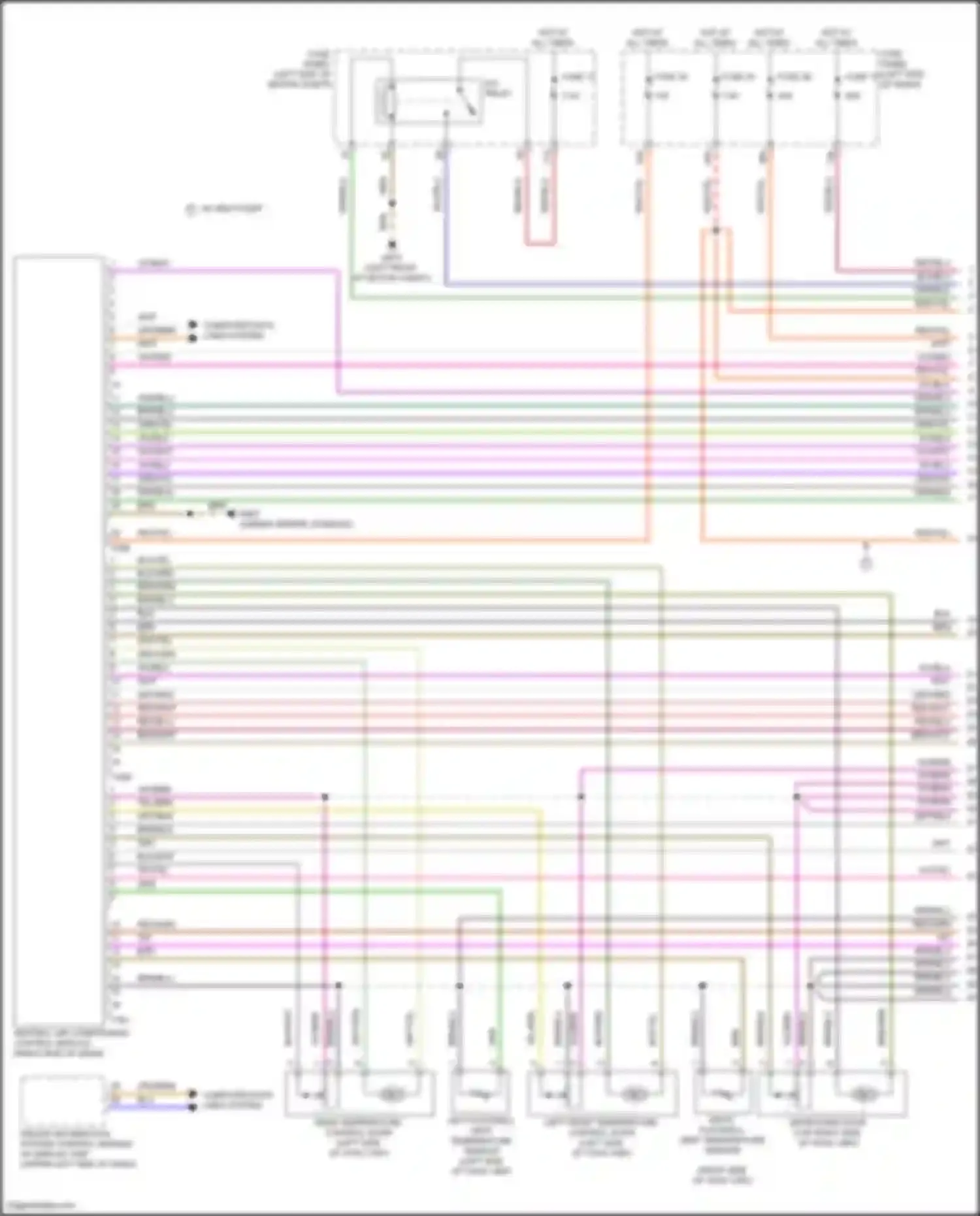 ID.4 Volkswagen I (2020-2024): Automatic a/c circuit, 3-zone (1 of 6)