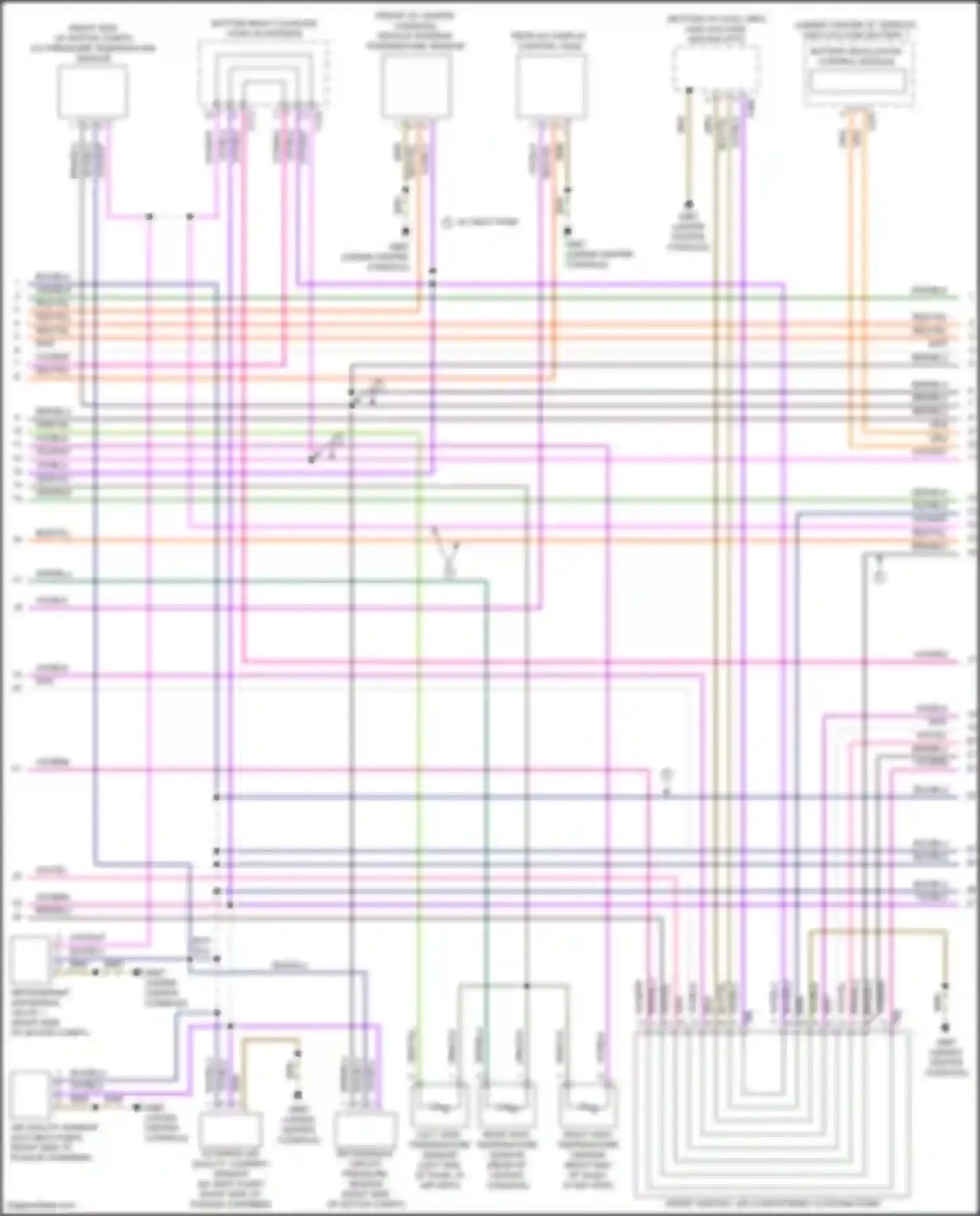 ID.4 Volkswagen I (2020-2024): Automatic a/c circuit, 3-zone (3 of 6)
