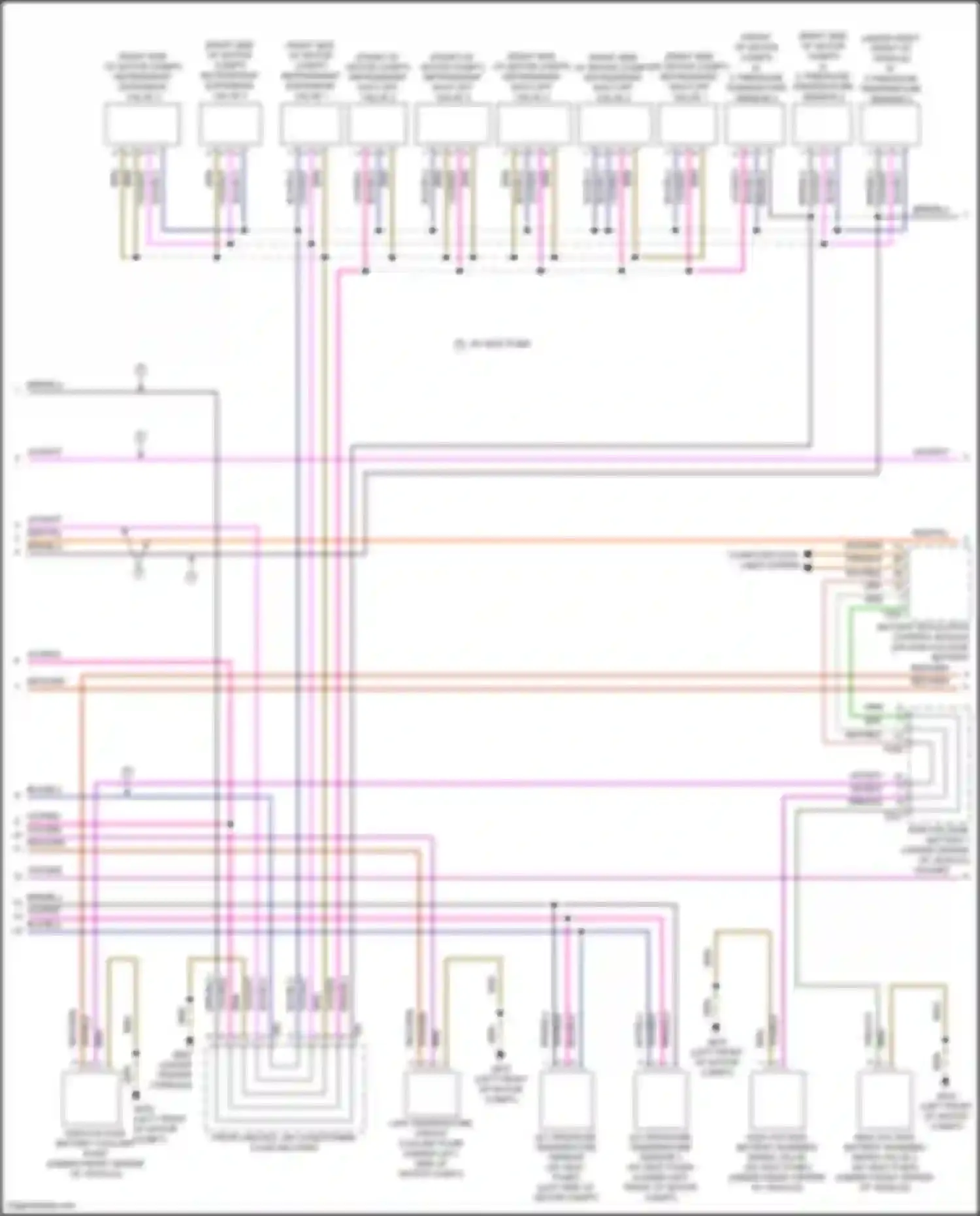 ID.4 Volkswagen I (2020-2024): Automatic a/c circuit, 3-zone (5 of 6)