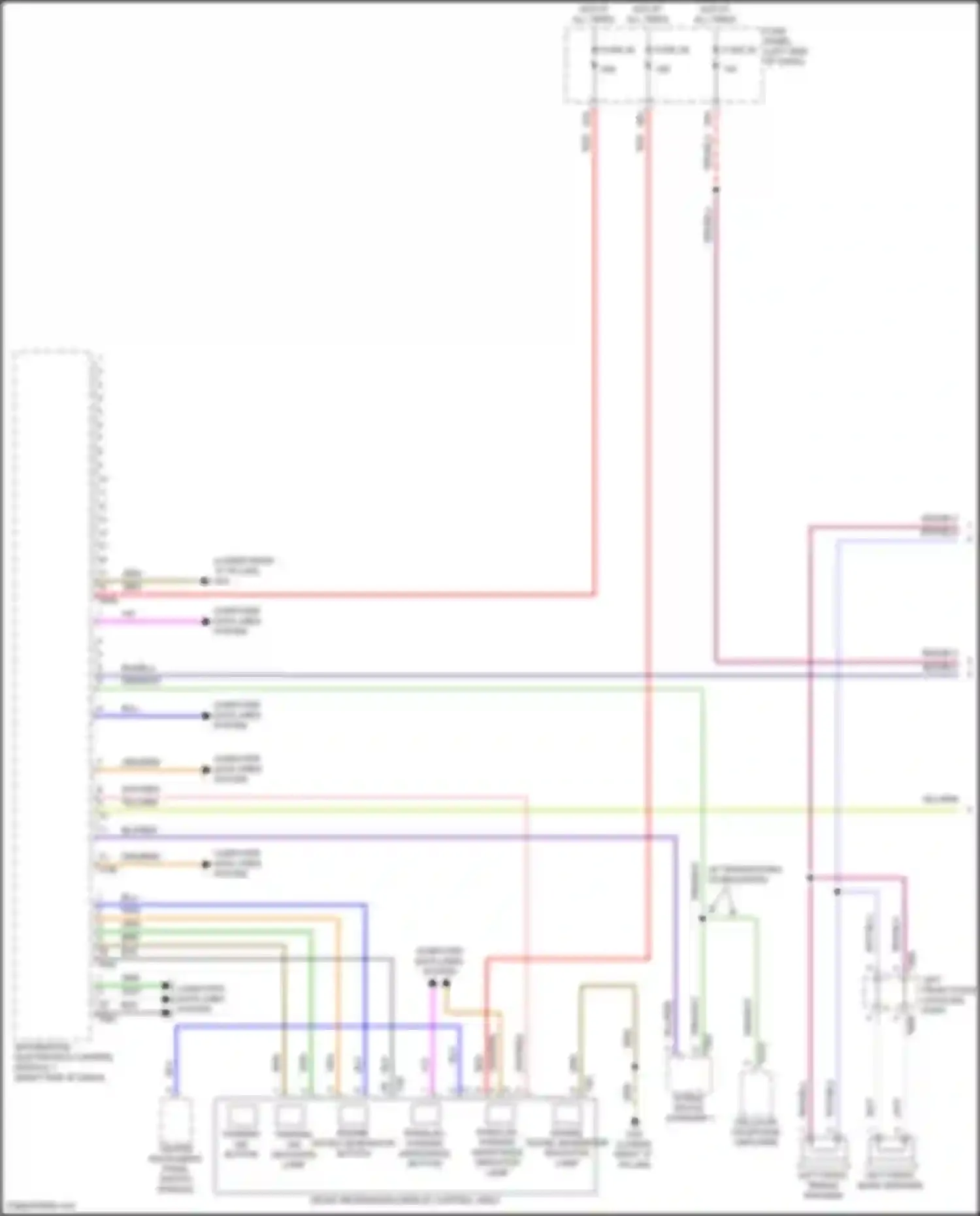 ID.4 Volkswagen I (2020-2024): Radio circuit, w/o amplifier (1 of 3)