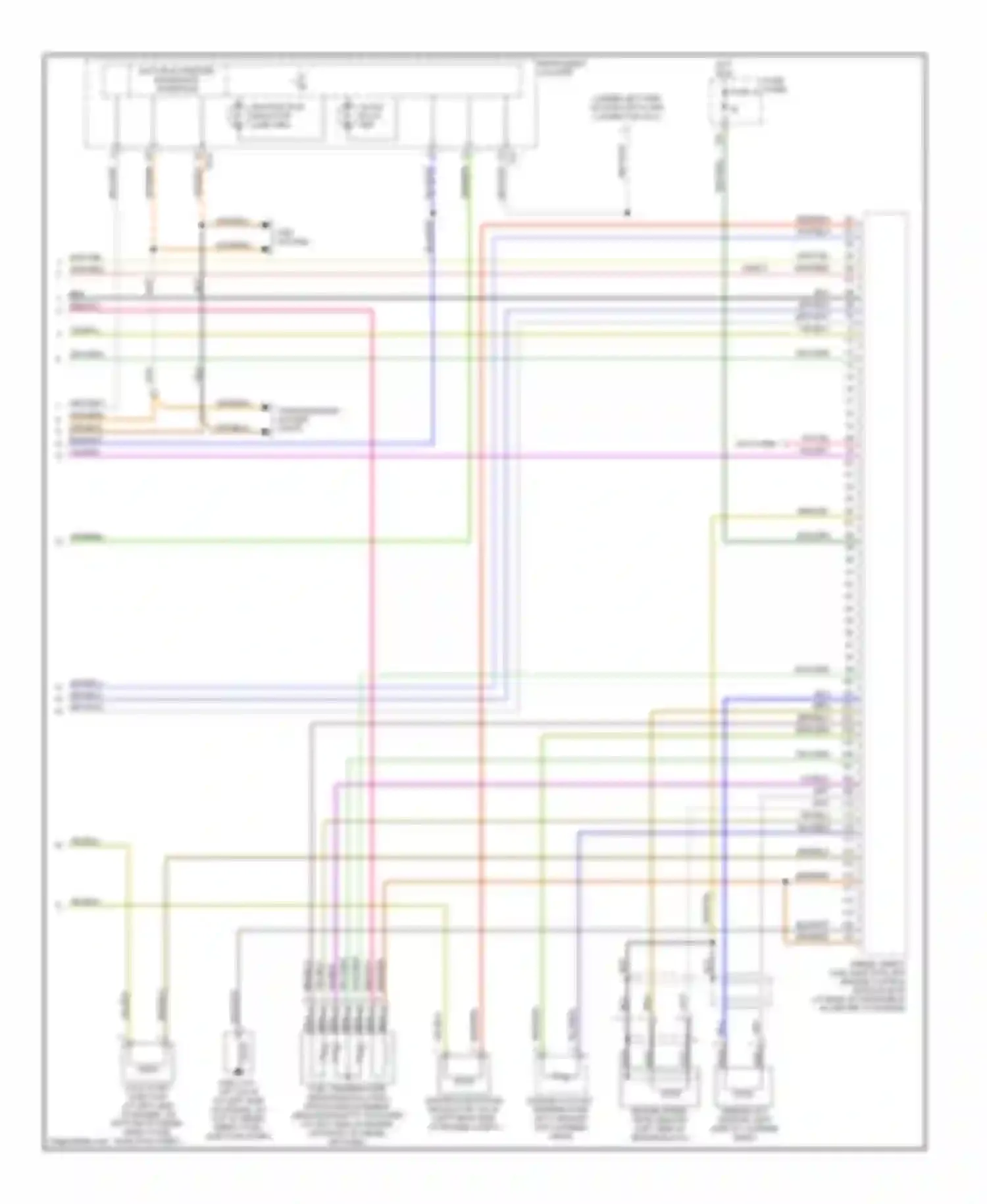 Jetta Volkswagen IV (1998-2005): Wiring diagram engine performance 1.9l turbo diesel (3 of 3)