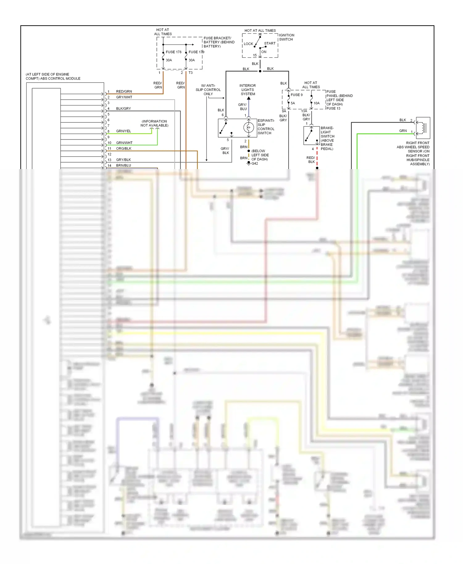 Volkswagen Jetta IV (1998-2005) computer data lines system wiring diagram  (6 of 22)