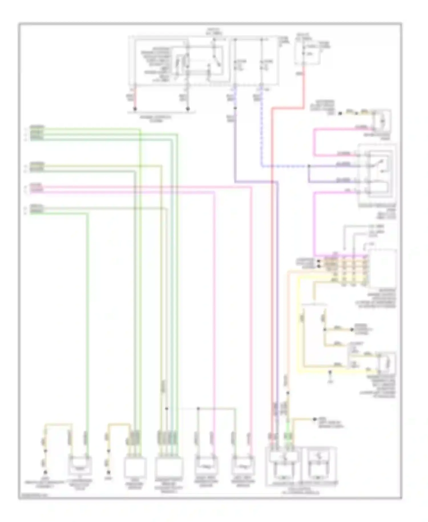 Jetta Volkswagen V (2005-2011): Automatic a/c circuit (3 of 3)