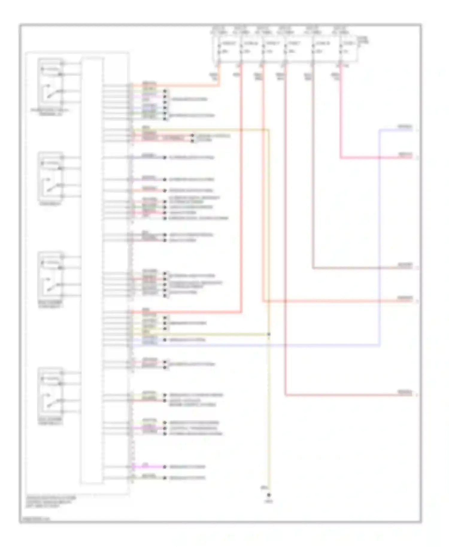 Jetta Volkswagen V (2005-2011): Vehicle electrical system control module circuit (1 of 2)