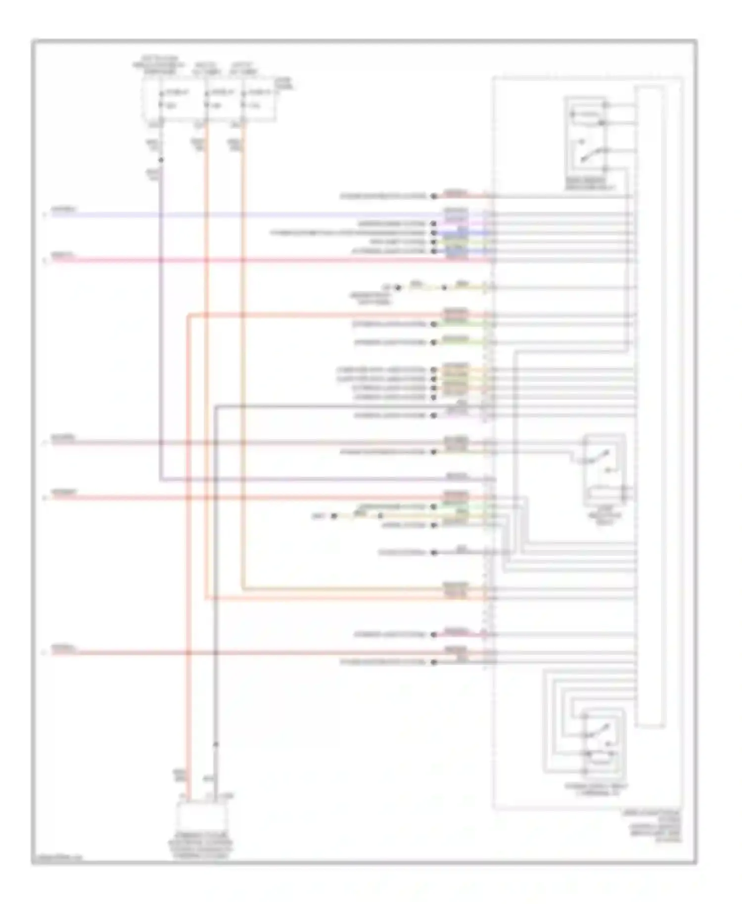 Jetta Volkswagen V (2005-2011): Vehicle electrical system control module circuit (2 of 2)