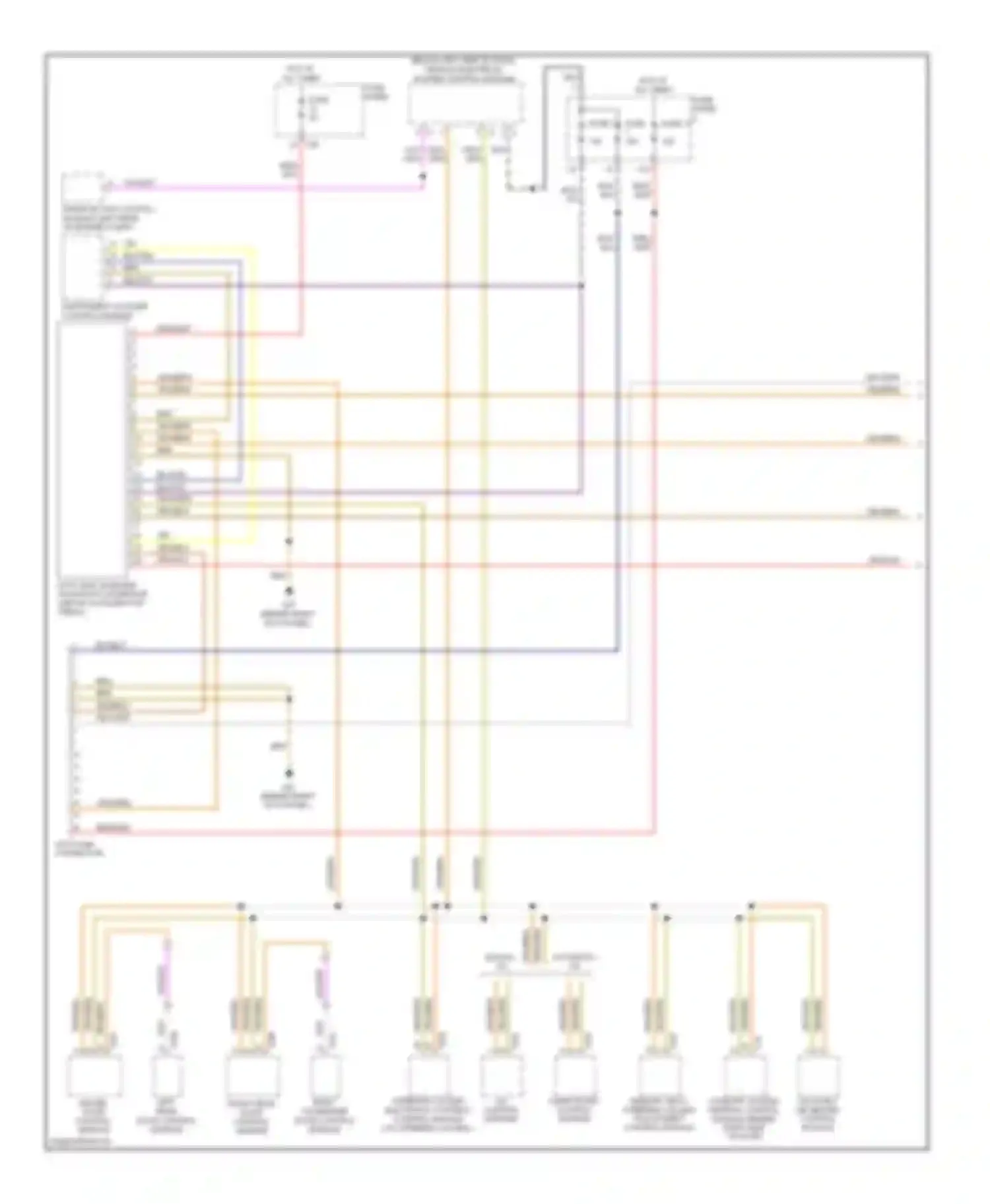 Jetta Volkswagen V (2005-2011): Computer data lines circuit (1 of 2)