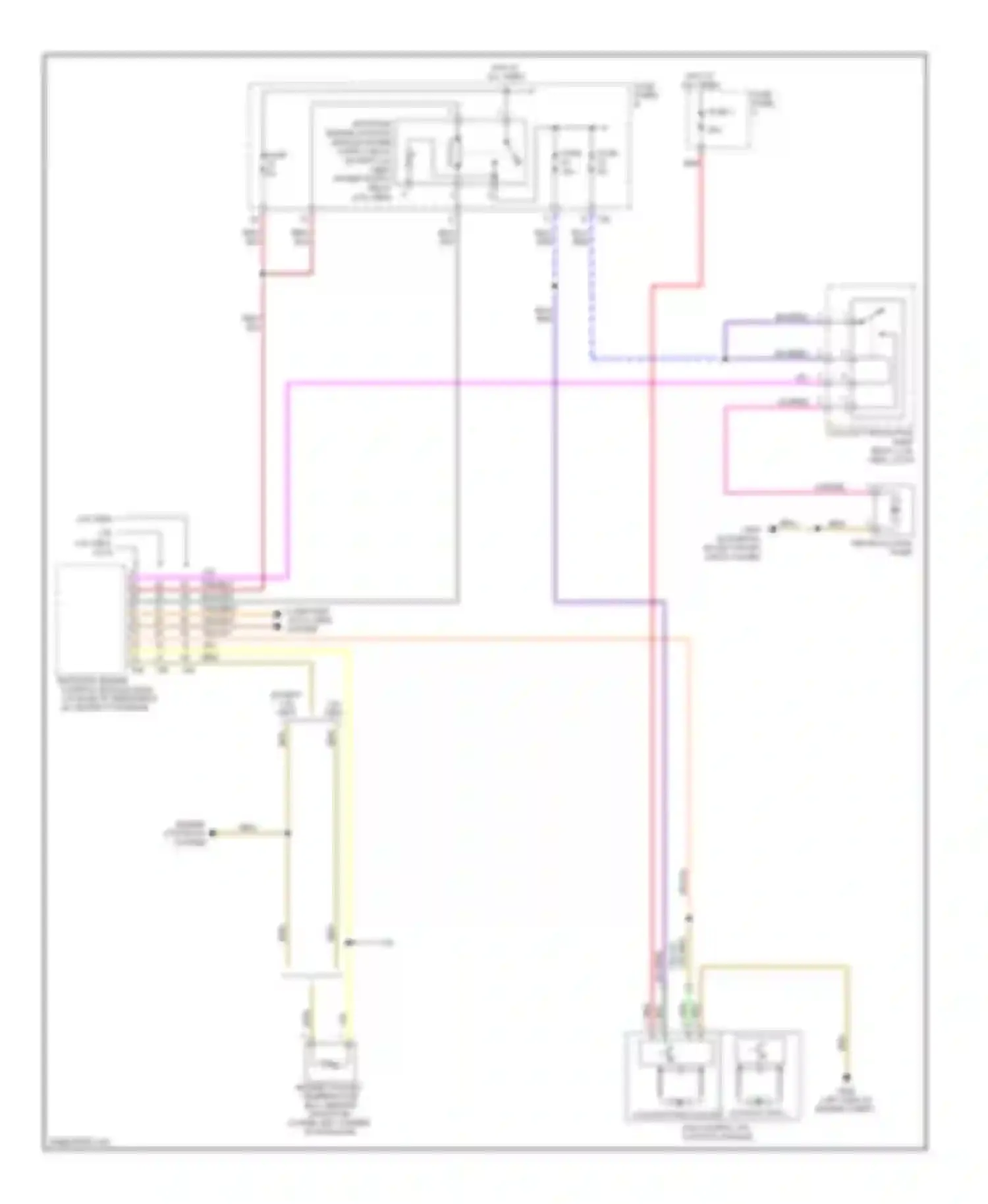 Jetta Volkswagen V (2005-2011): Cooling fan circuit