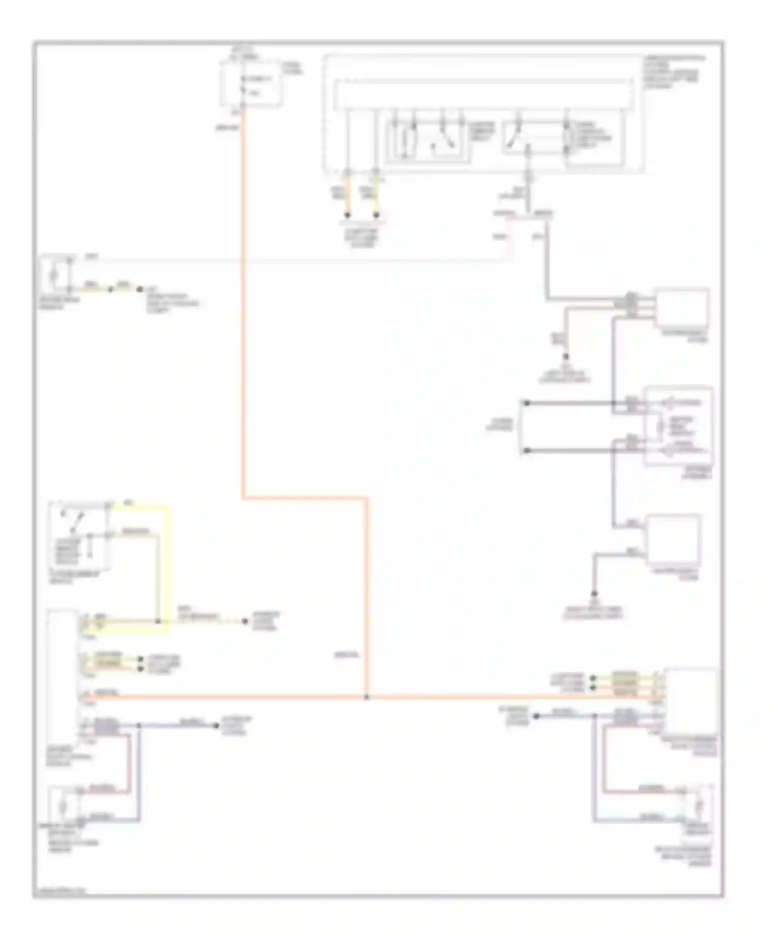 Jetta Volkswagen V (2005-2011): Defoggers circuit