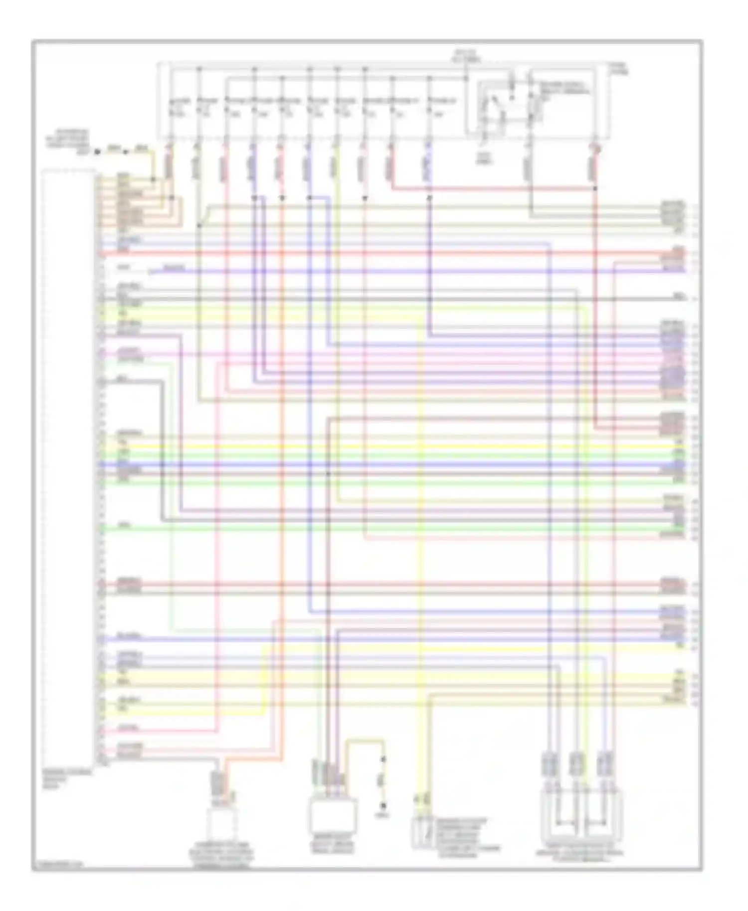 Jetta Volkswagen V (2005-2011): Wiring diagram engine performance 2.0l, cbea (1 of 6)
