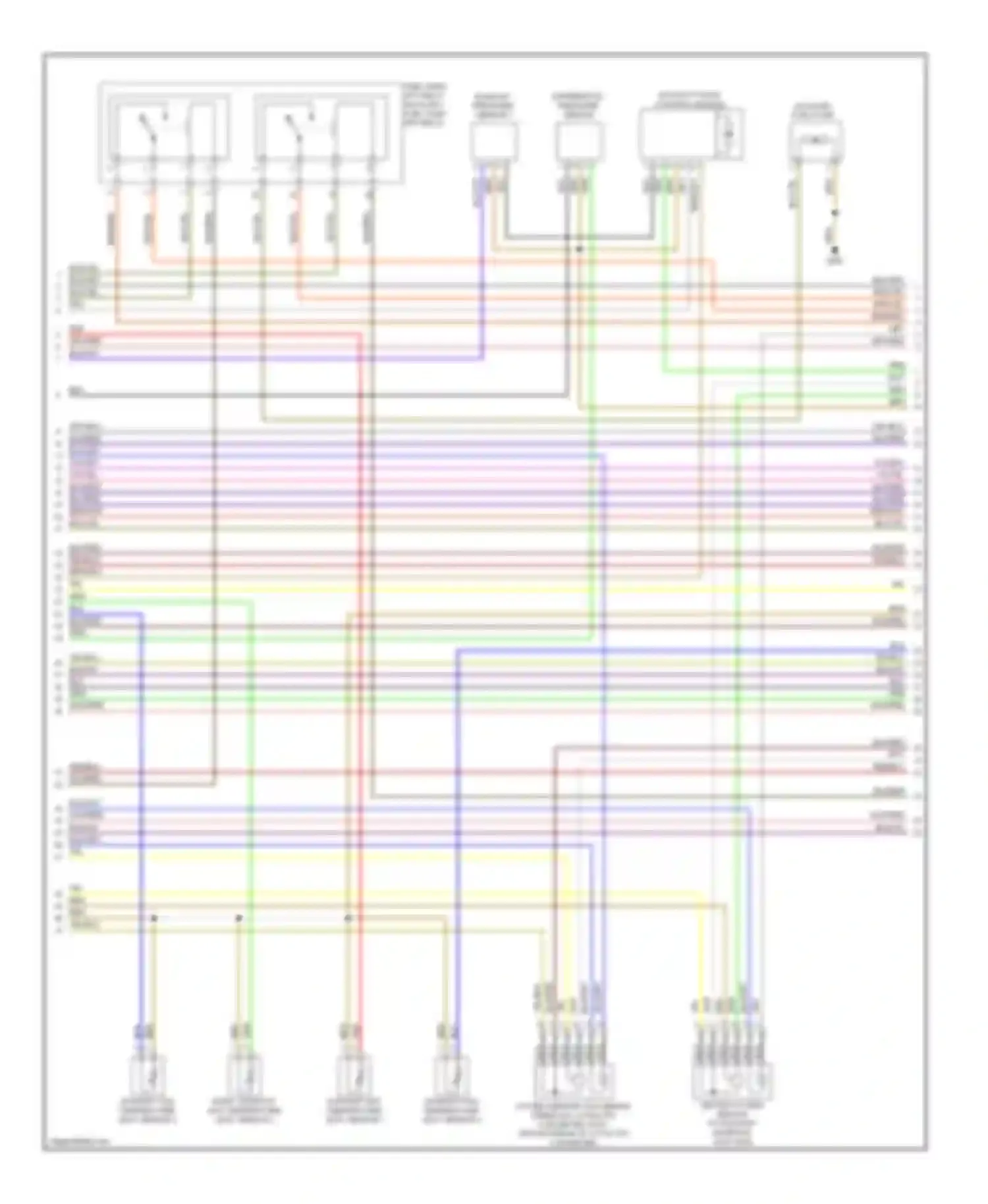 Jetta Volkswagen V (2005-2011): Wiring diagram engine performance 2.0l, cbea (2 of 6)