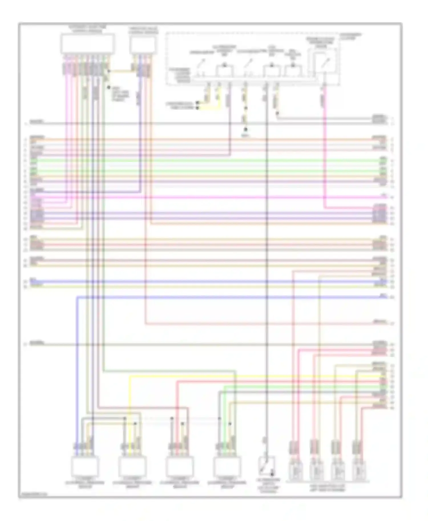 Jetta Volkswagen V (2005-2011): Wiring diagram engine performance 2.0l, cbea (4 of 6)